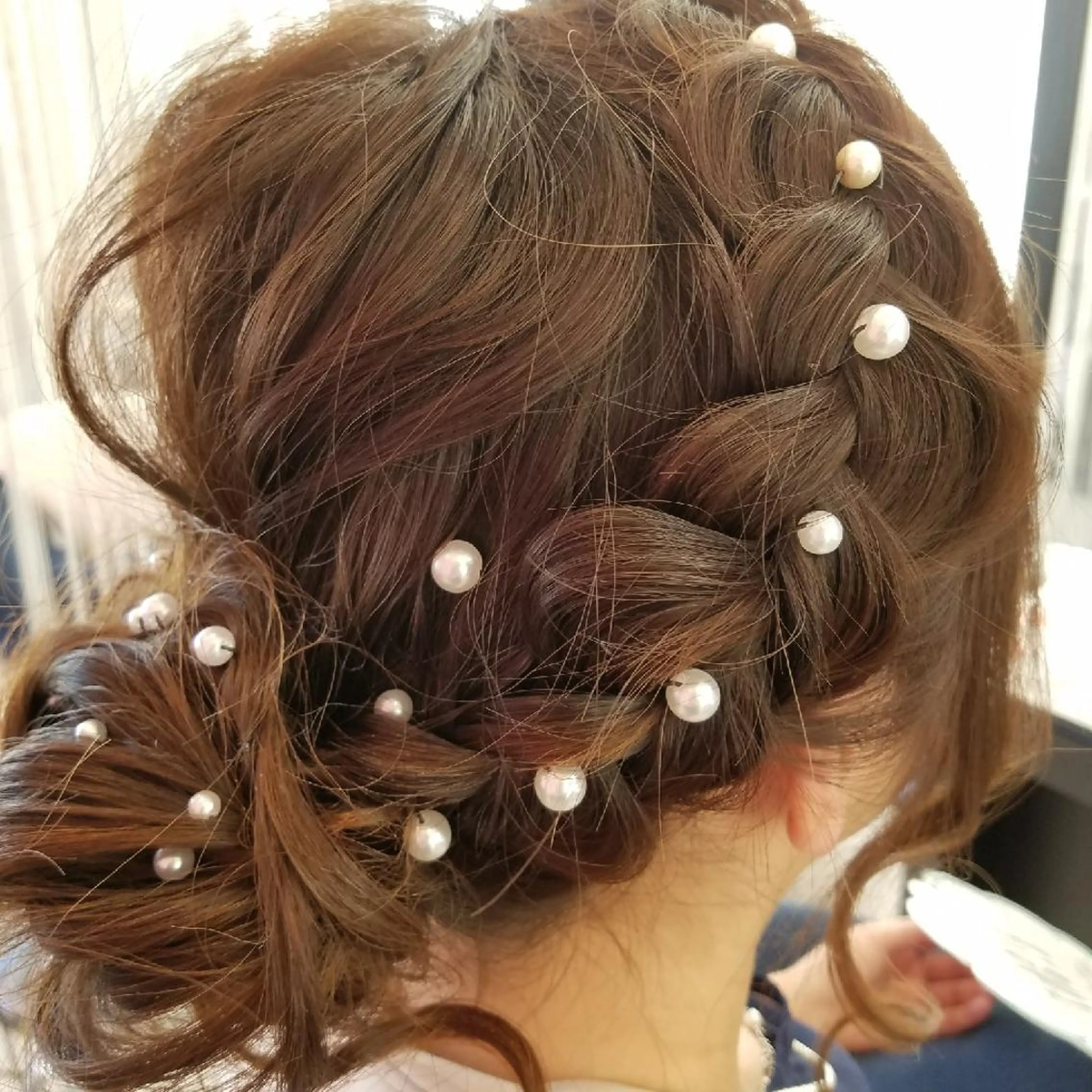 ヘアアレンジ ミディアム 結婚式・ブライダル 🌿小川 大輔🌿のヘアスタイル