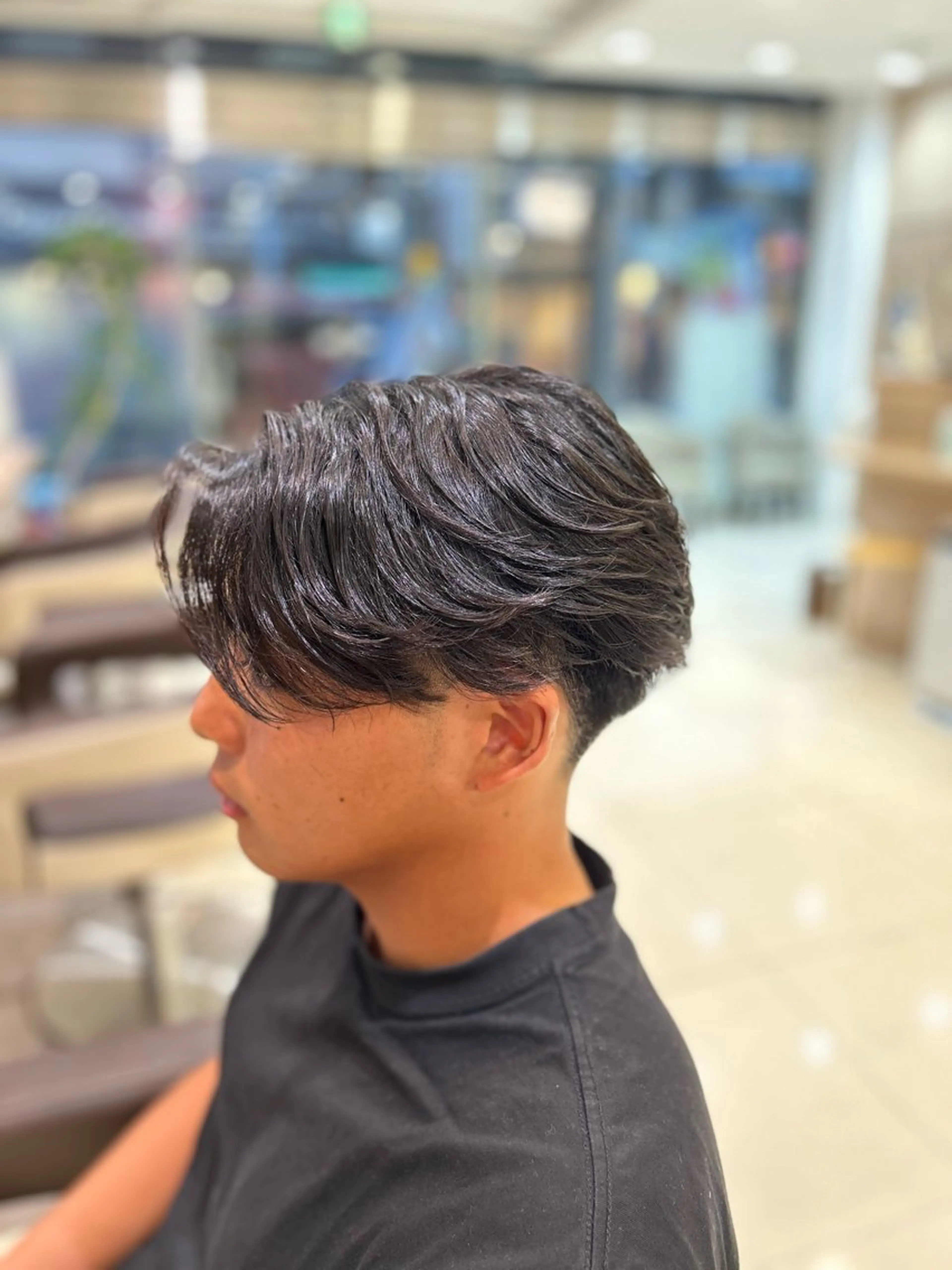 【オトナな抜け感】men'sカット＋ニュアンスパーマの写真