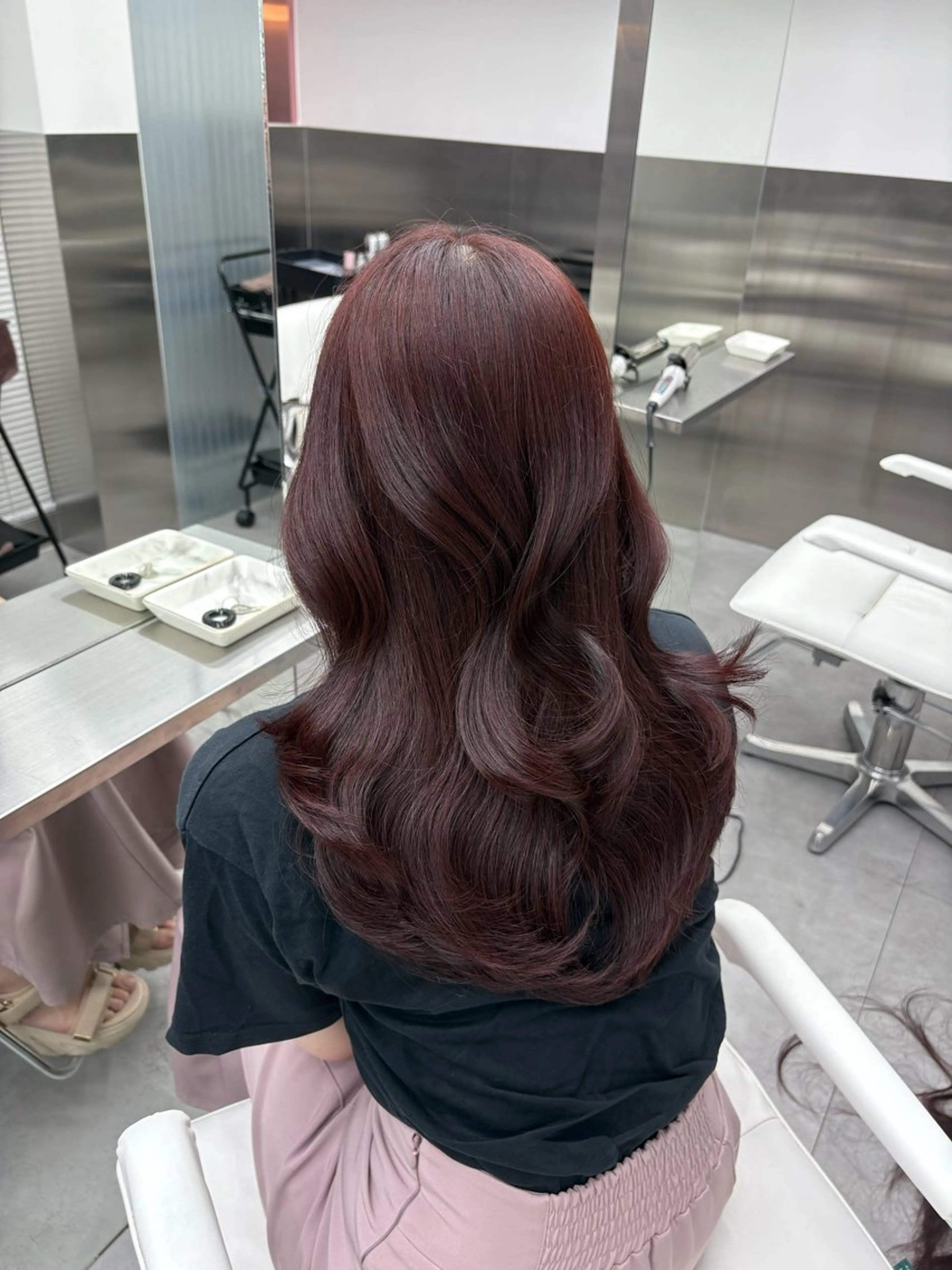 ロング カラー 髪質改善/美髪縮毛矯 正のスペシャリストのヘアスタイル