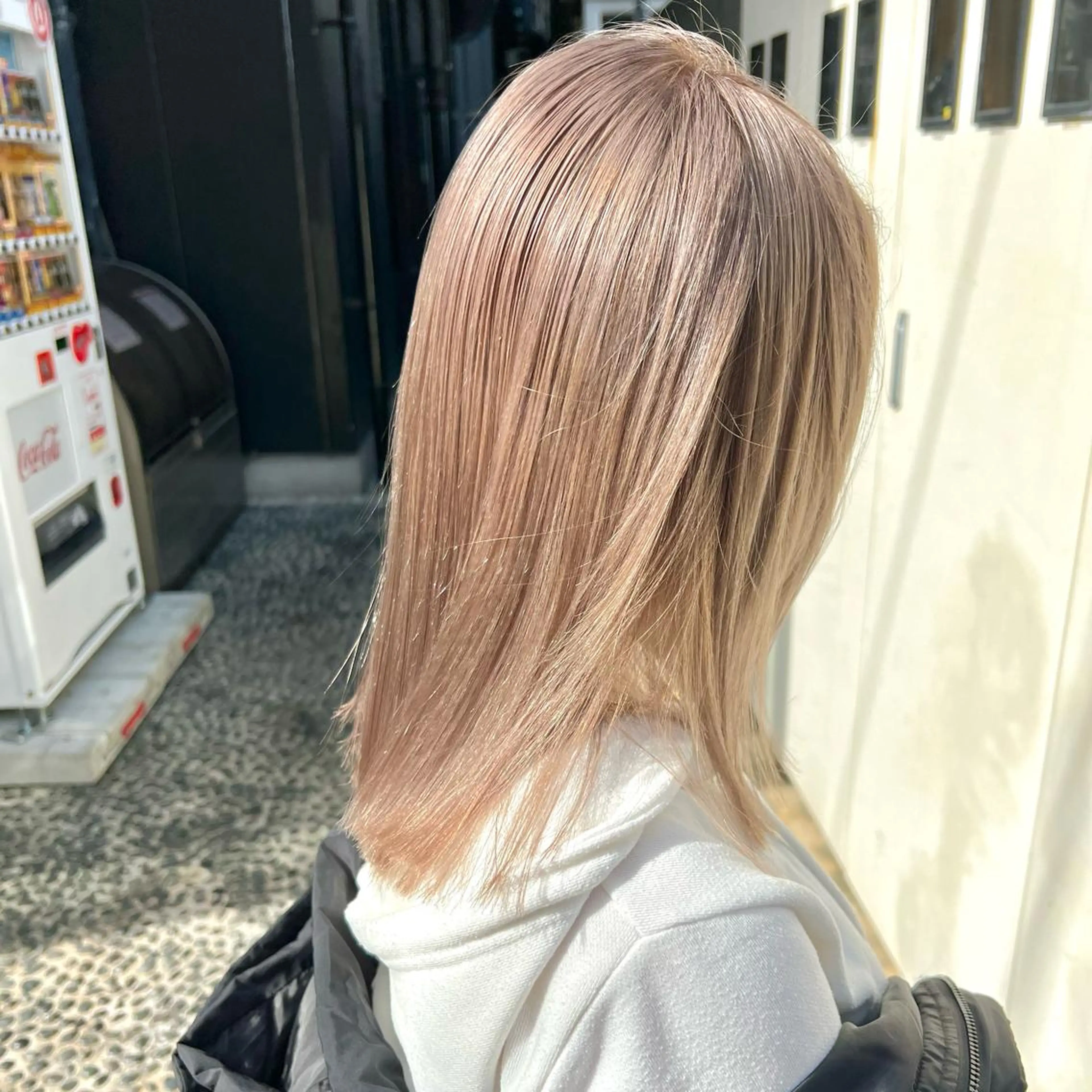 ミディアム カラー ブリーチ ハイトーンカラー ChuDuck所属・🐮ChuDuck 代表　SHOTA🐮のヘアスタイル