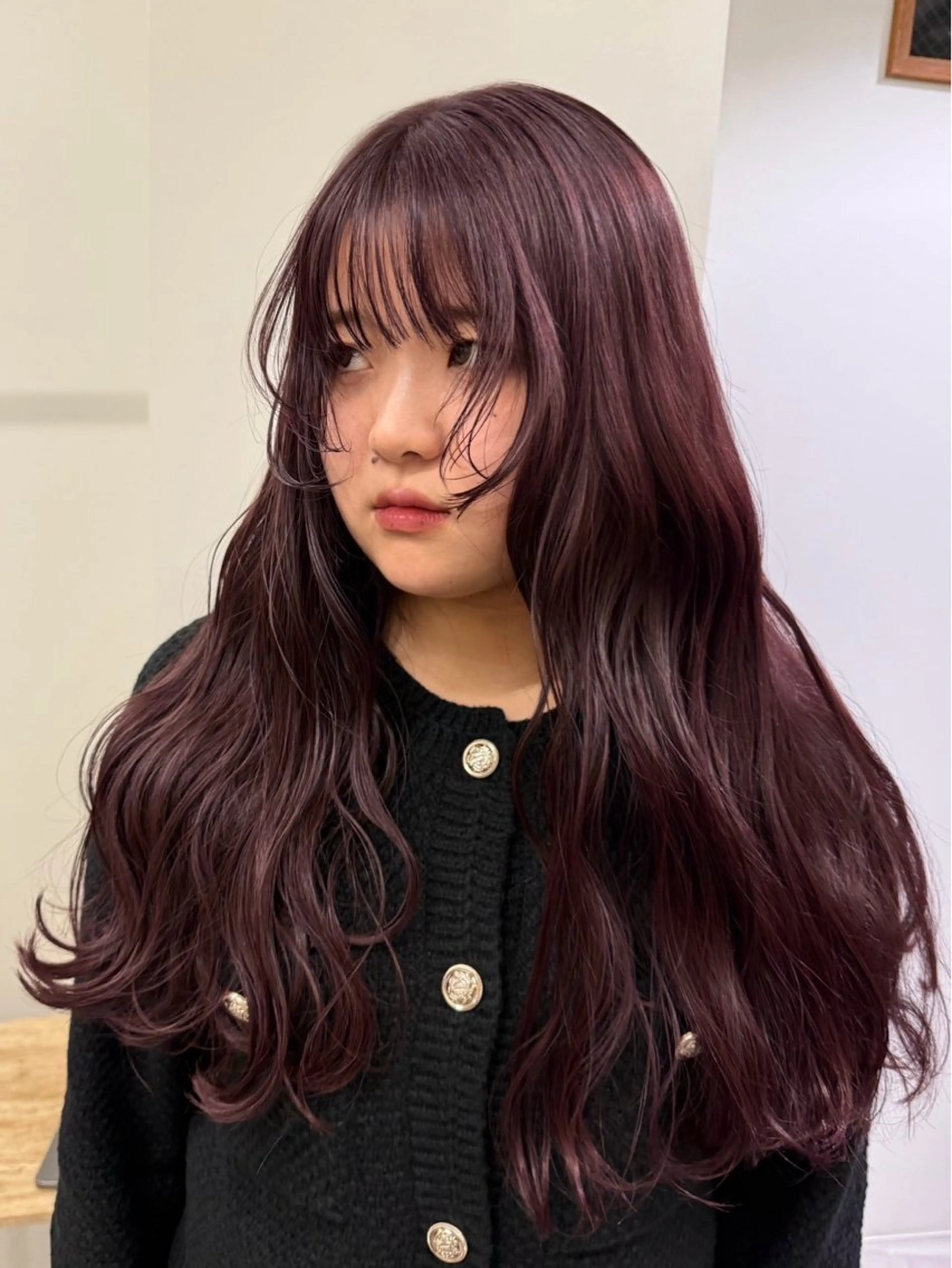 ロング カラー ラベンダーカラー ロング トリートメント カット ヘアカラー トリートメント GRIP/マンツー マンサロンのヘアスタイル