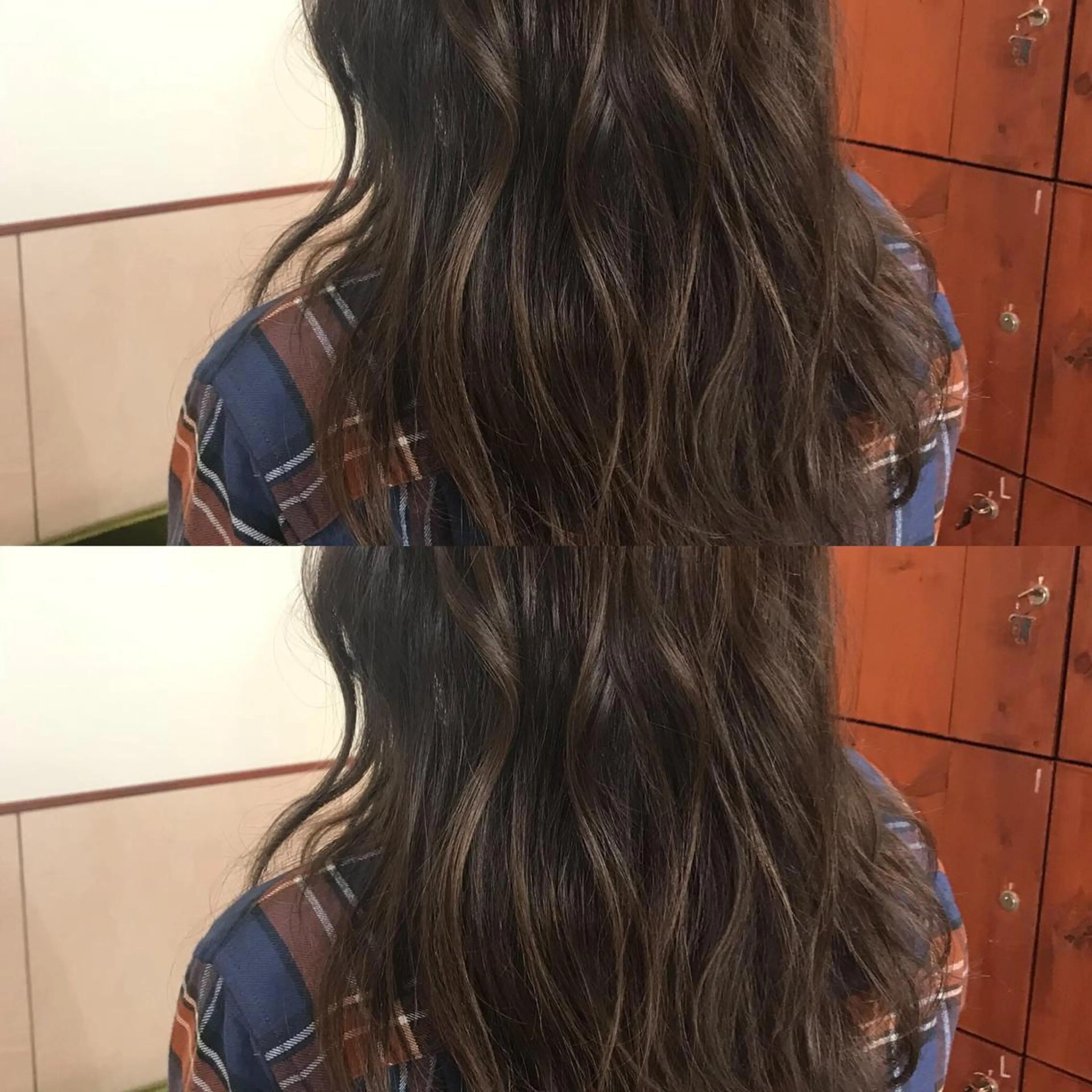 セミロング カラー ヘアカラー SALOWIN所属・小栗 麻衣のヘアスタイル