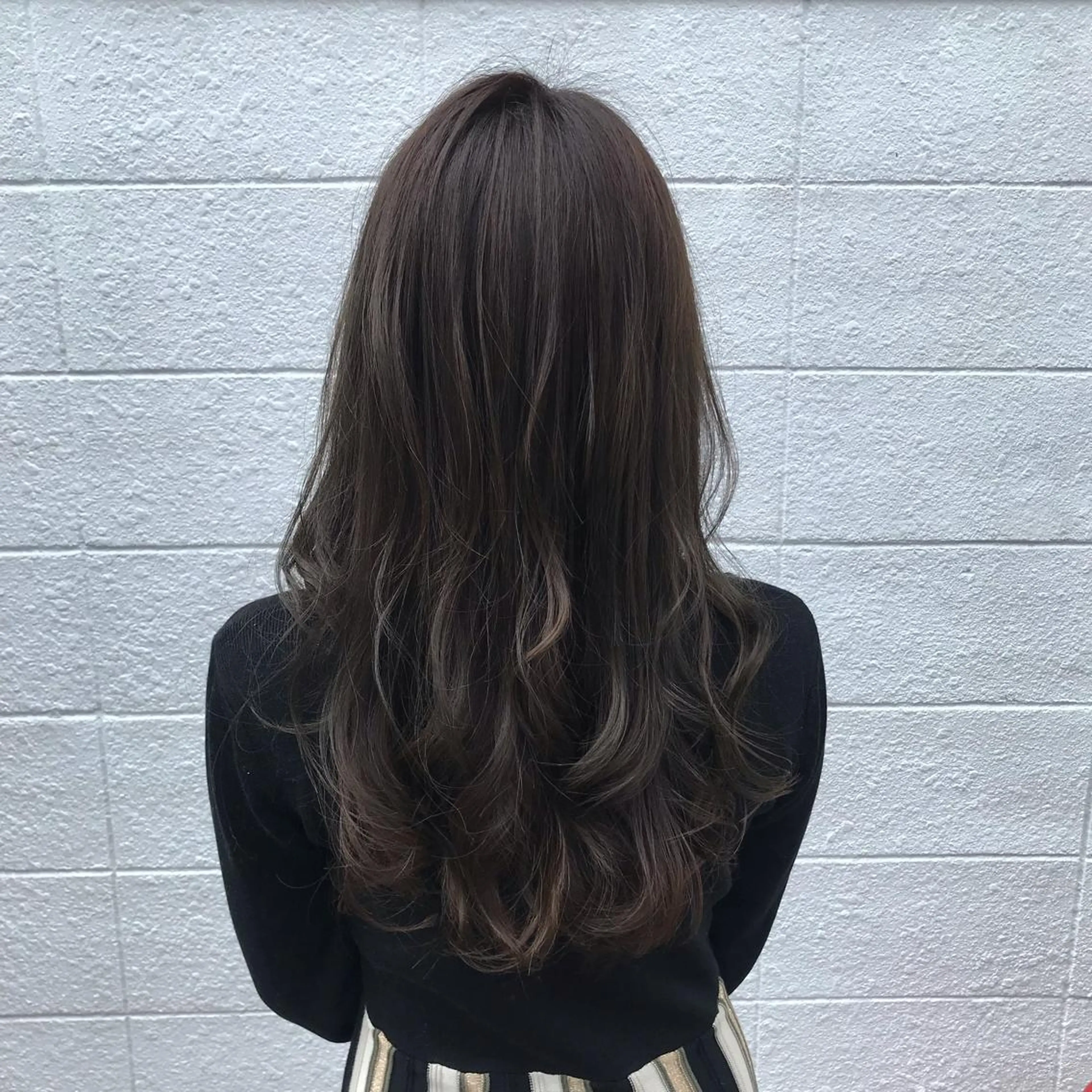 ロング カラー パーマ JUNTA 梅田茶屋町のヘアスタイル