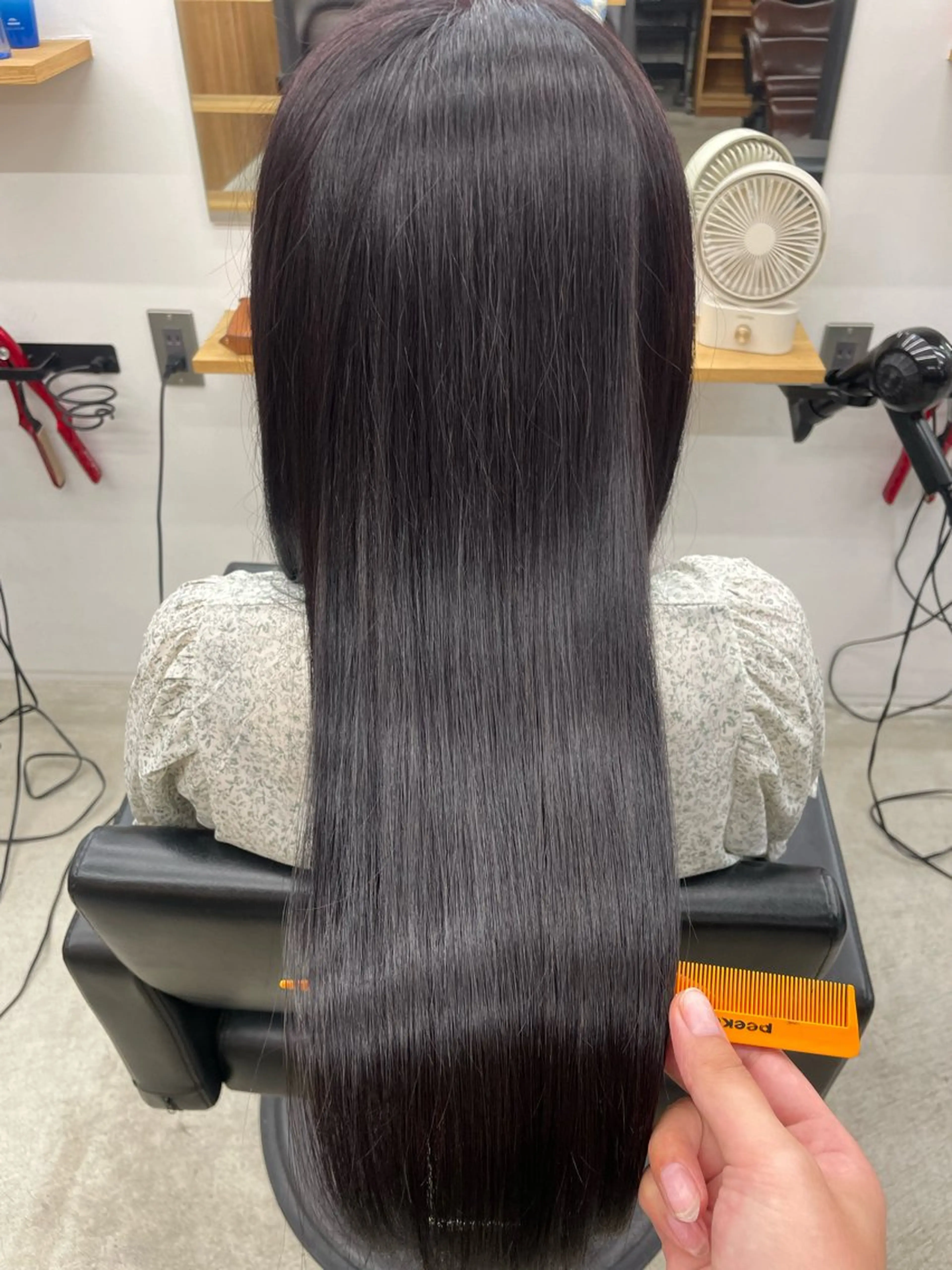 ロング 髪質改善 トリートメント 髪質改善/ハイライト /🌈瀧澤夕花のヘアスタイル