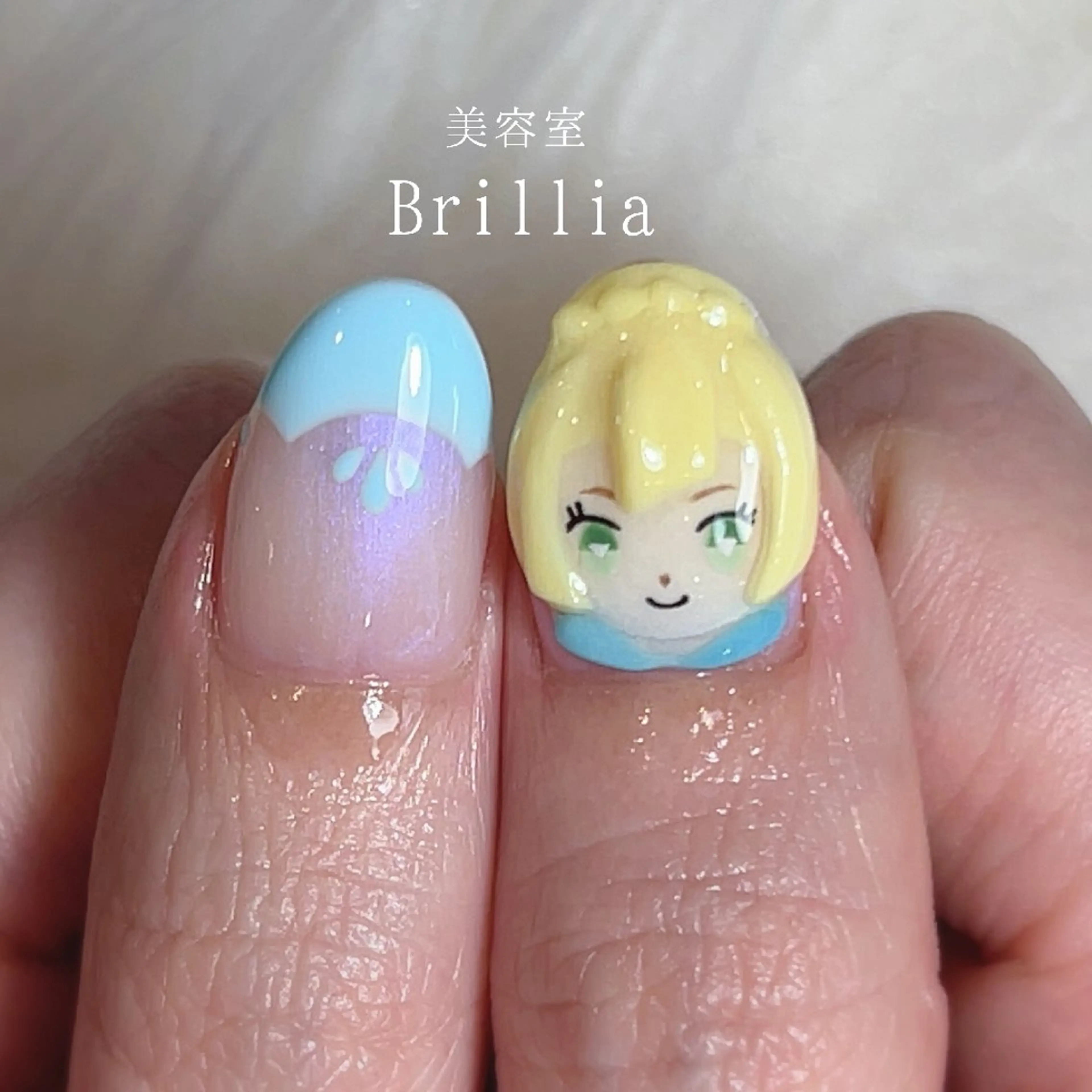 ネイル 持ち込み ハンドネイル 柴田 彩のネイルデザイン