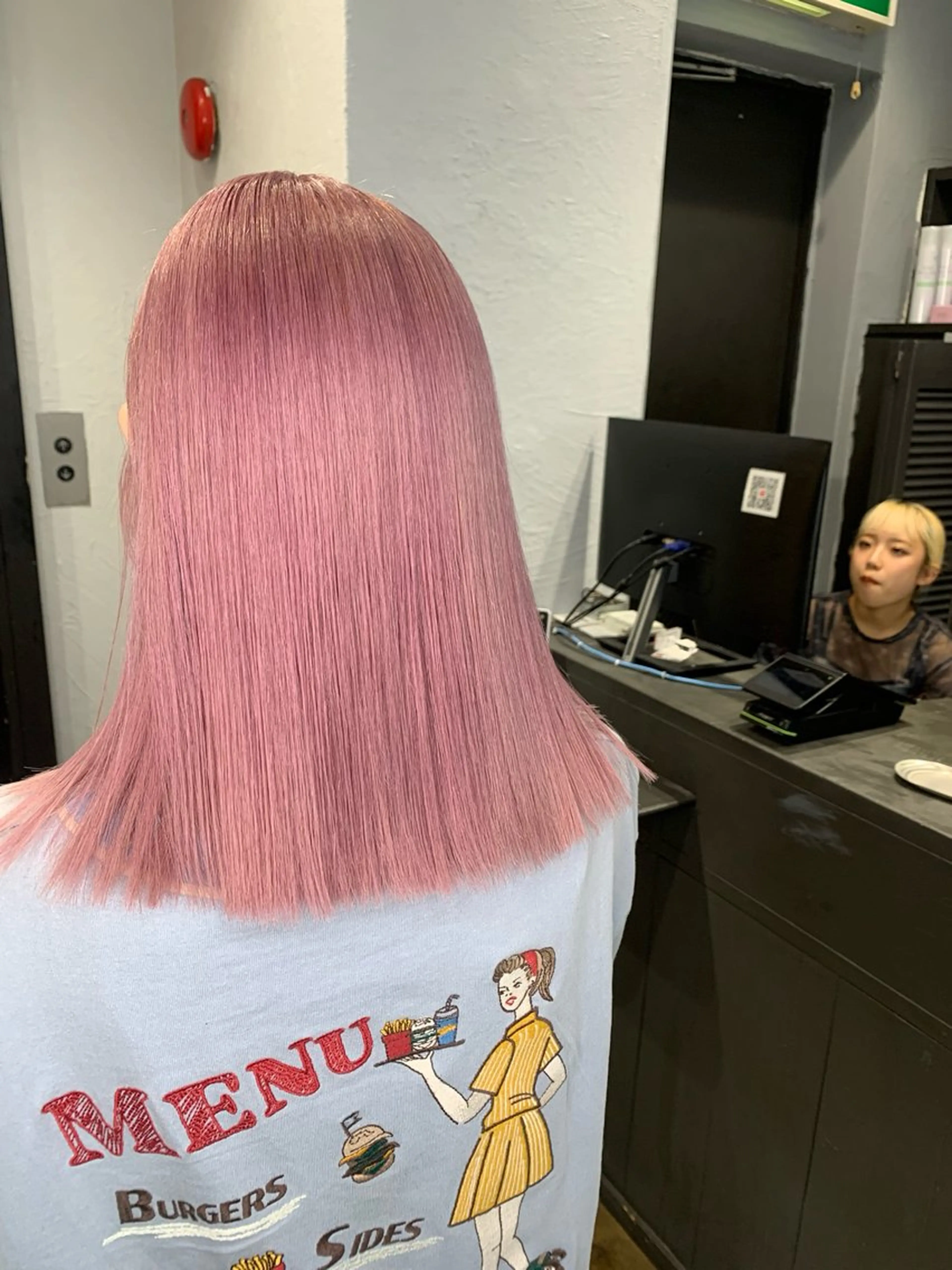 ミディアム カット ヘアカラー GISEL TAKUYAのヘアスタイル