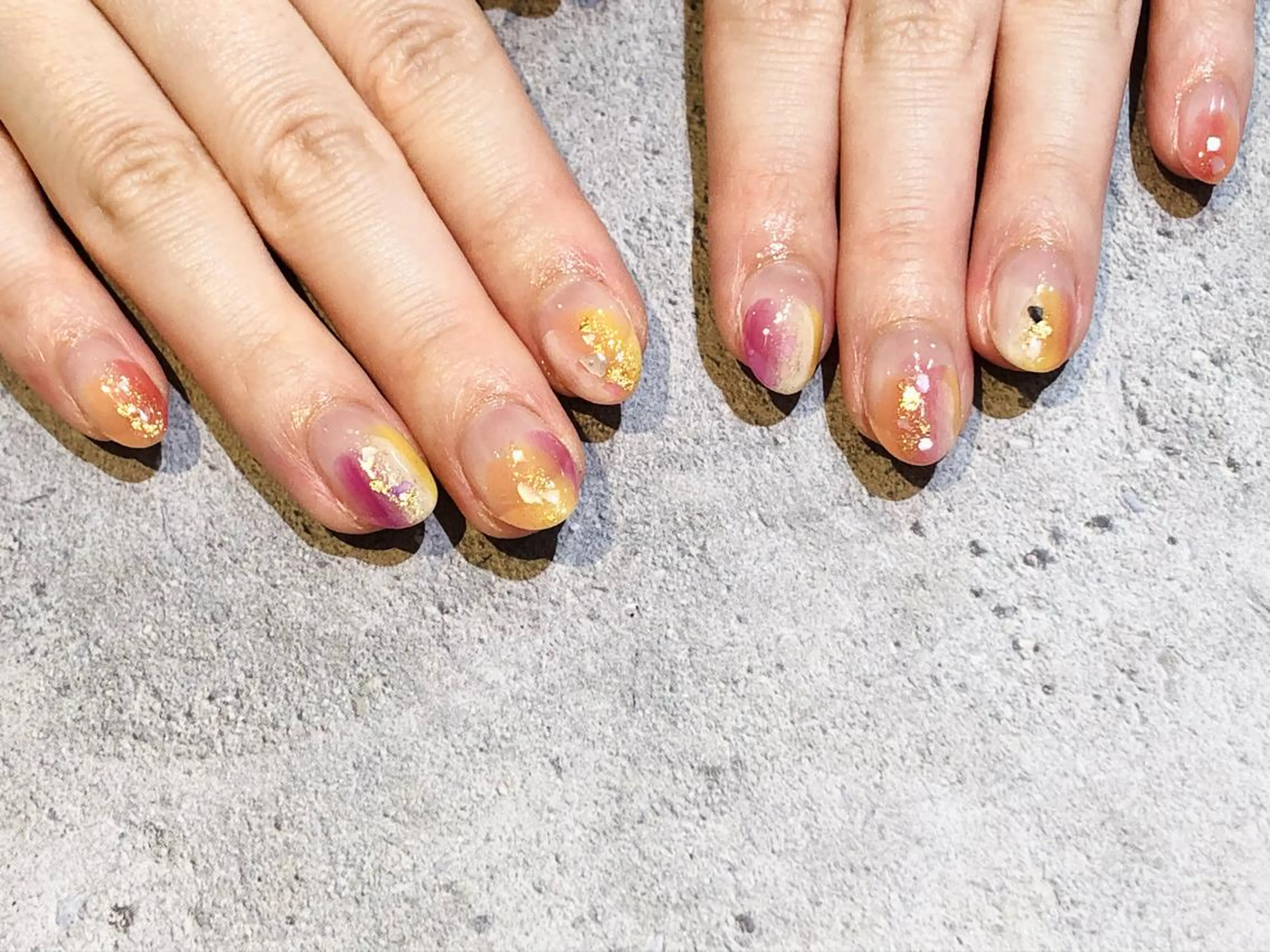 ネイル 舞田 苑香のネイルデザイン