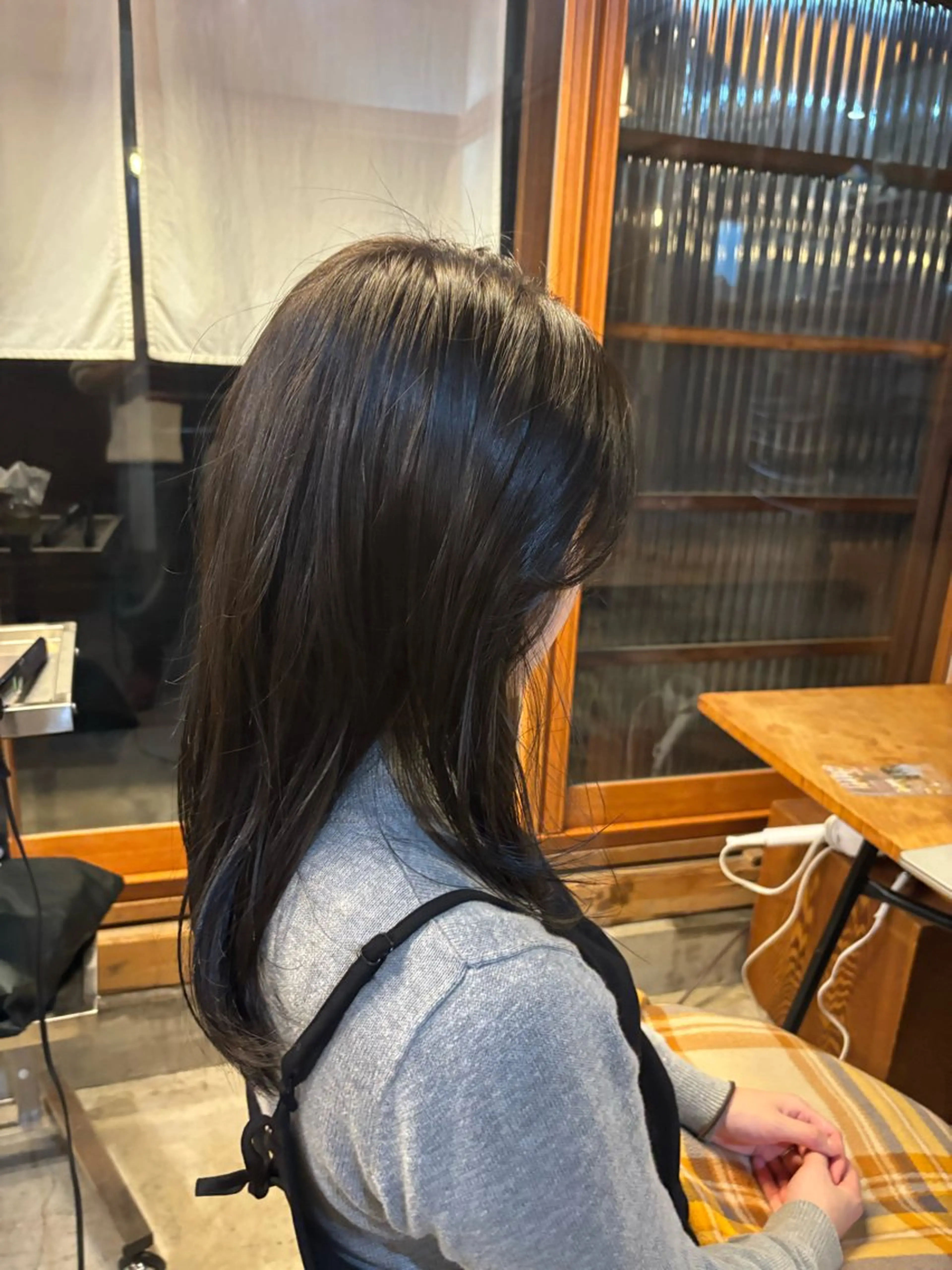 ミディアム 似合わせ透明感カラー ／emiのヘアスタイル