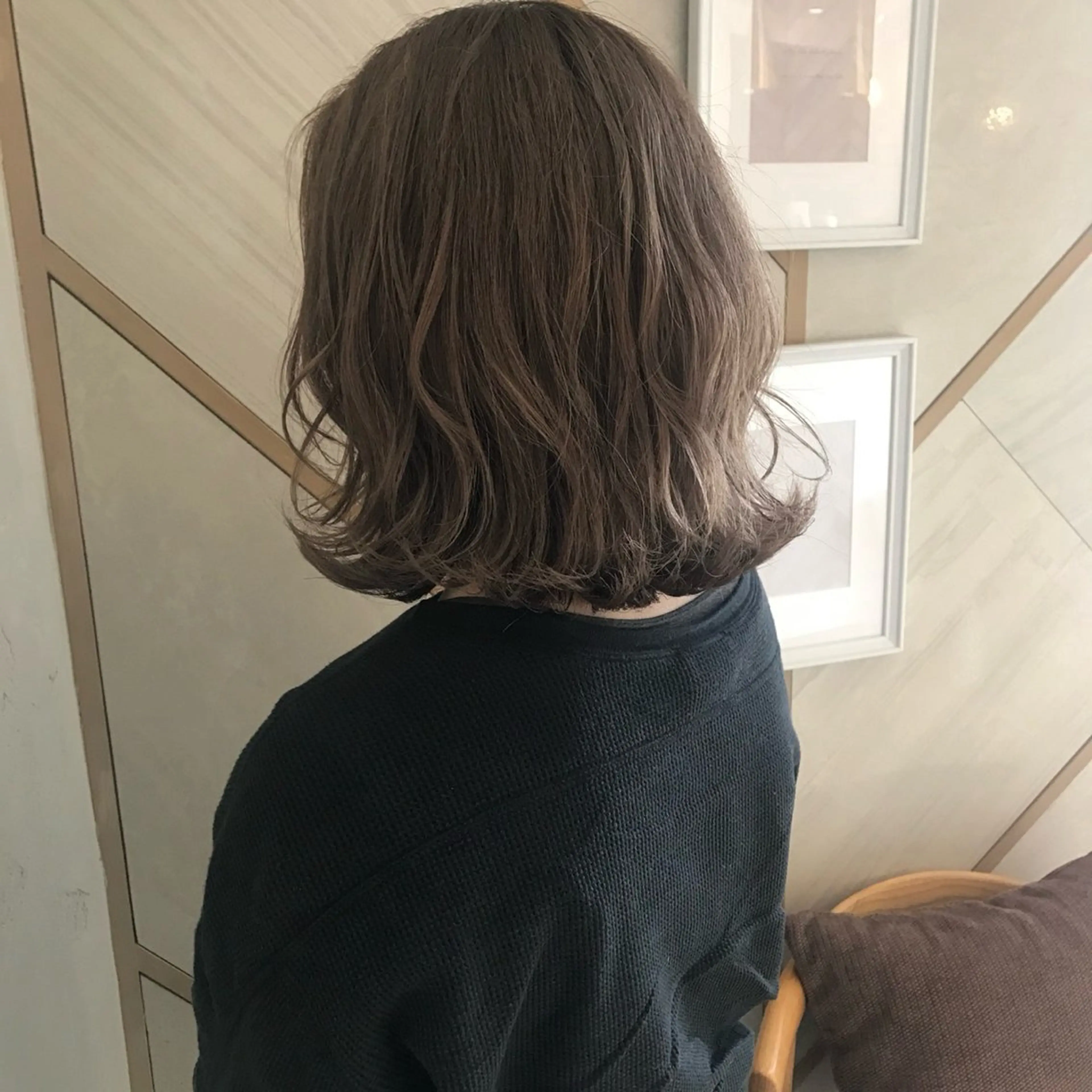 ミディアム カラー カット ヘアカラー トリートメント 艶カラー吉祥寺🌸 KAZUEのヘアスタイル