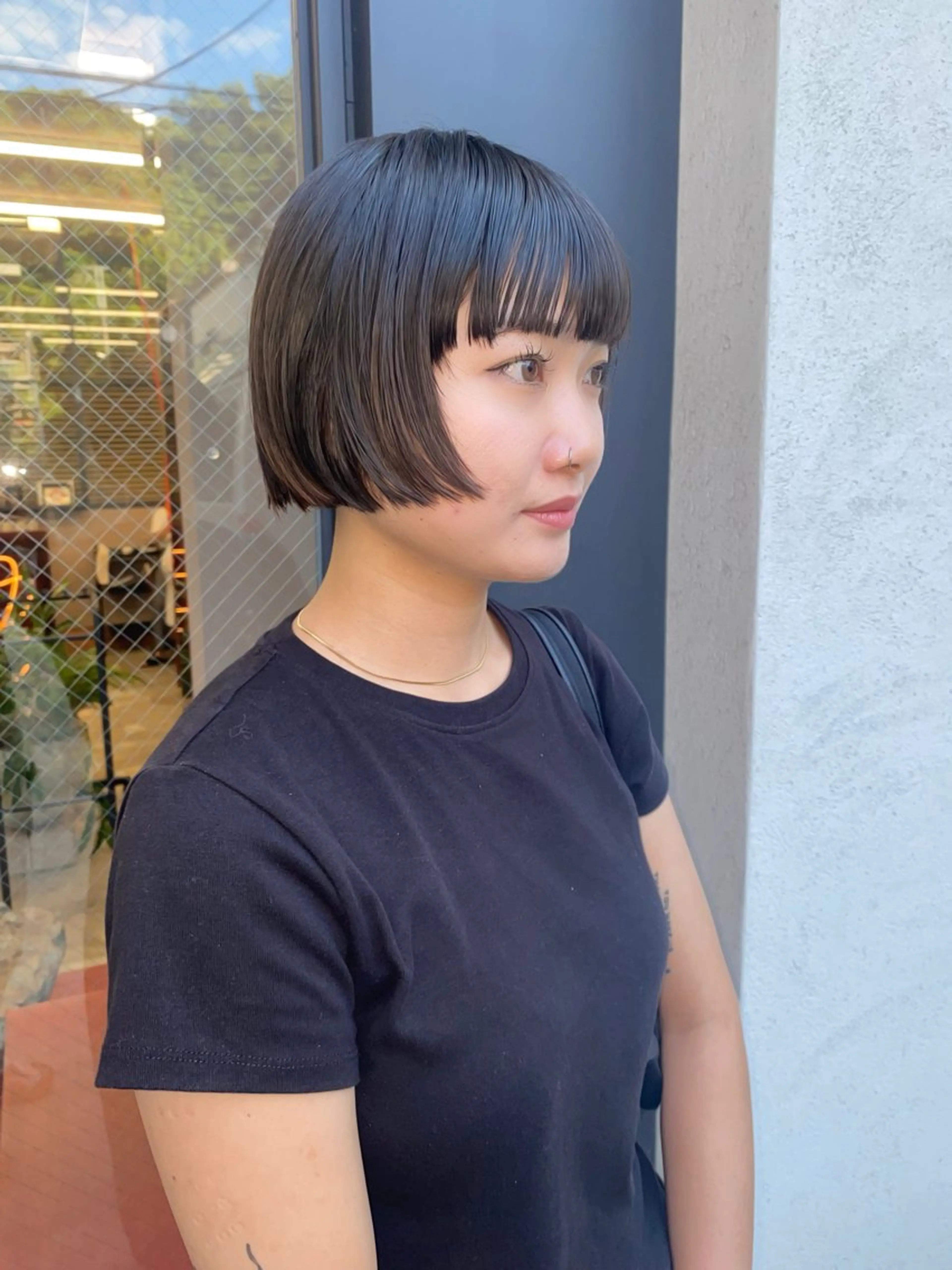 ショート カット トリートメント ナツオ/ レイヤーカットのヘアスタイル