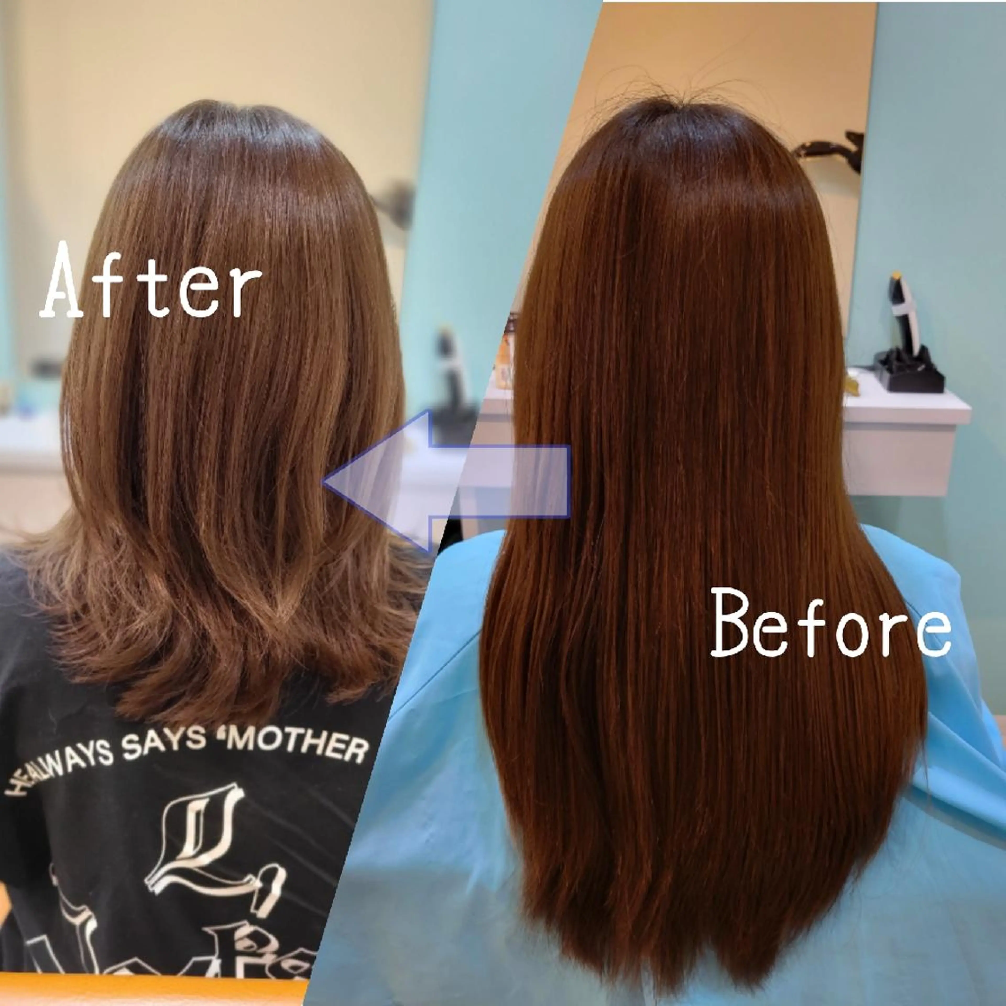 ミディアム カラー レイヤーカット カット ヘアカラー Hair Stylist MAFUYU所属・ハイライト/カラー ⭐中村真冬のヘアスタイル