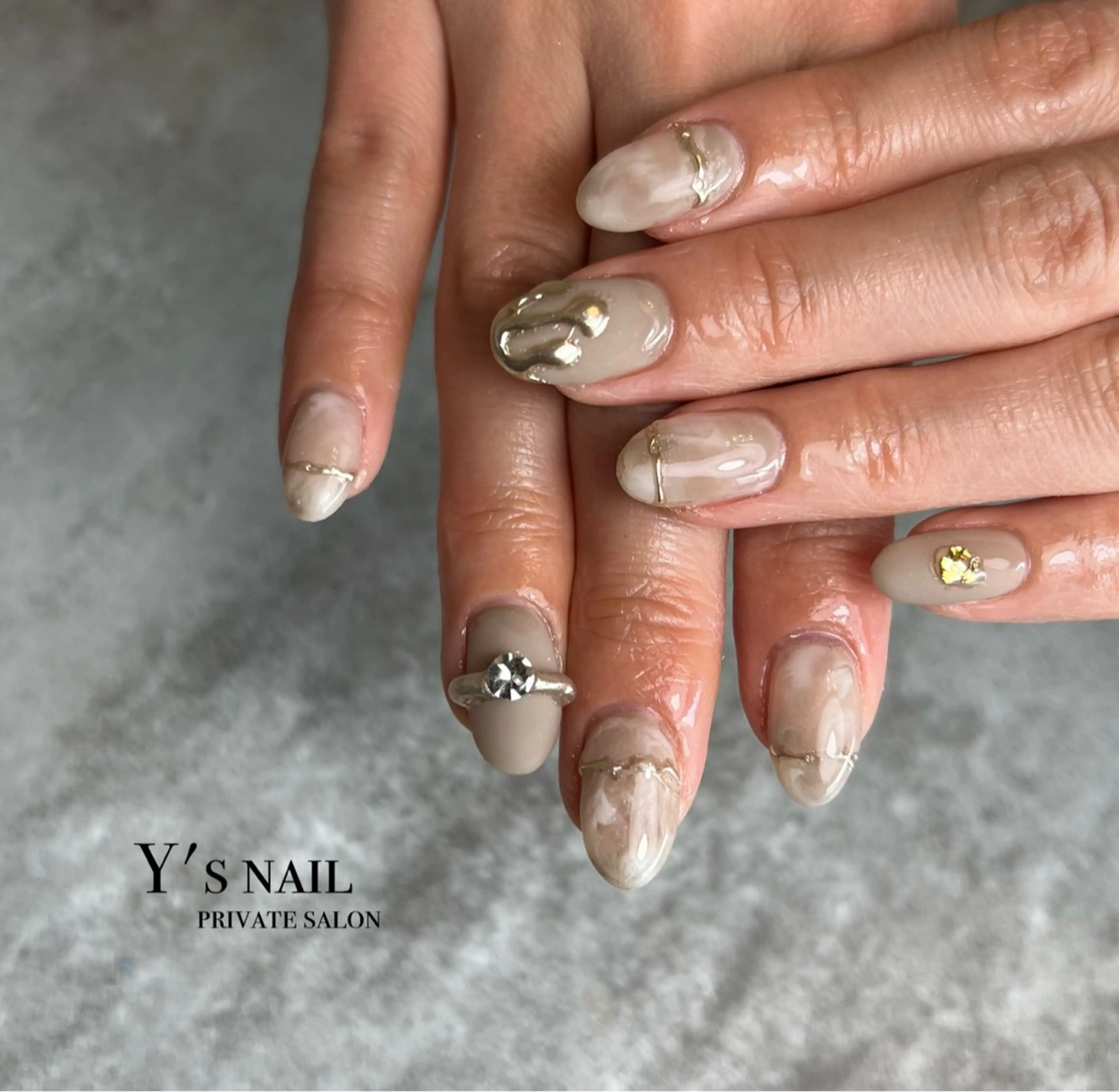 ネイル ハンドネイル Y's nail ˚✧₊YUIのネイルデザイン