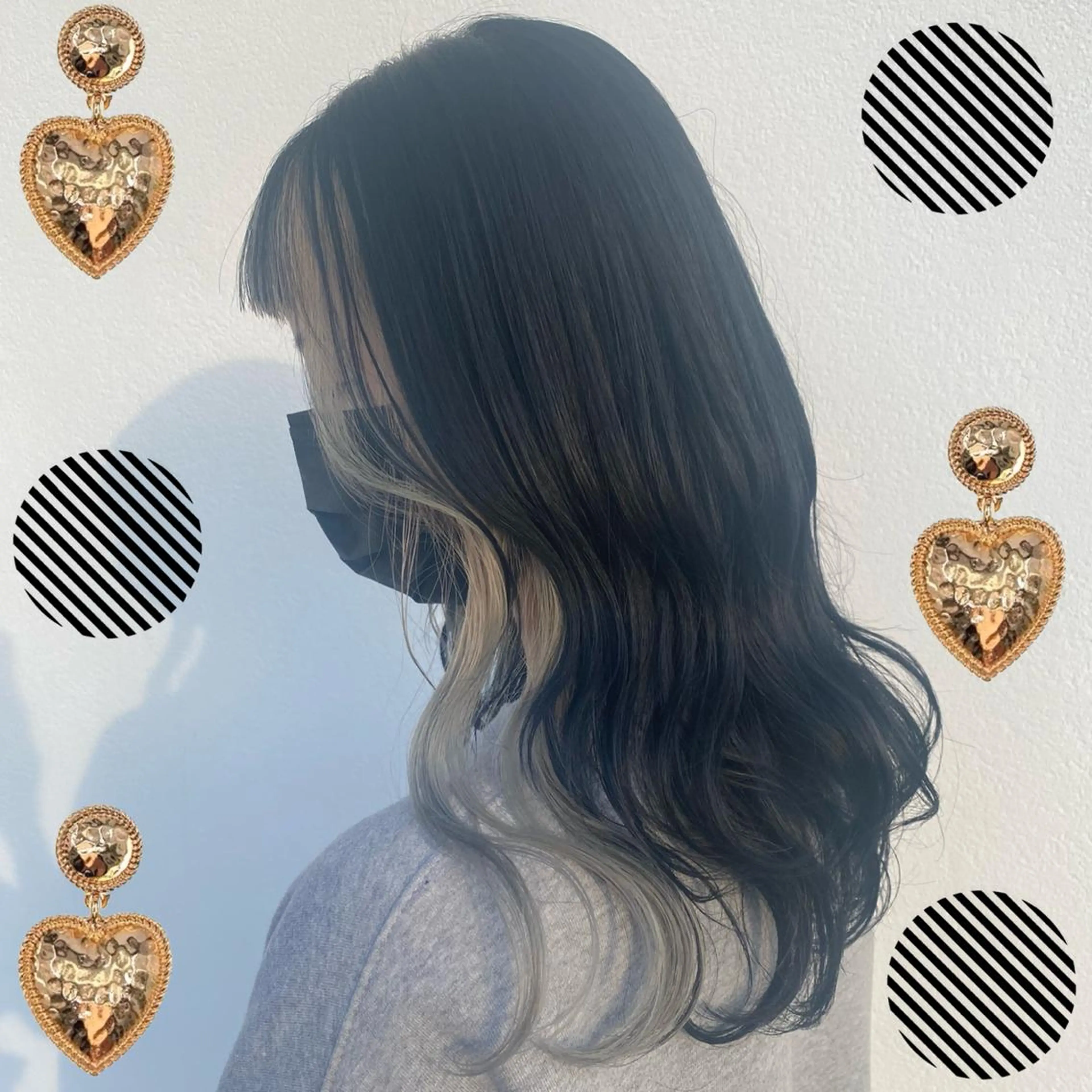 セミロング 韓国ヘア特化 💟 ララア 💟のヘアスタイル