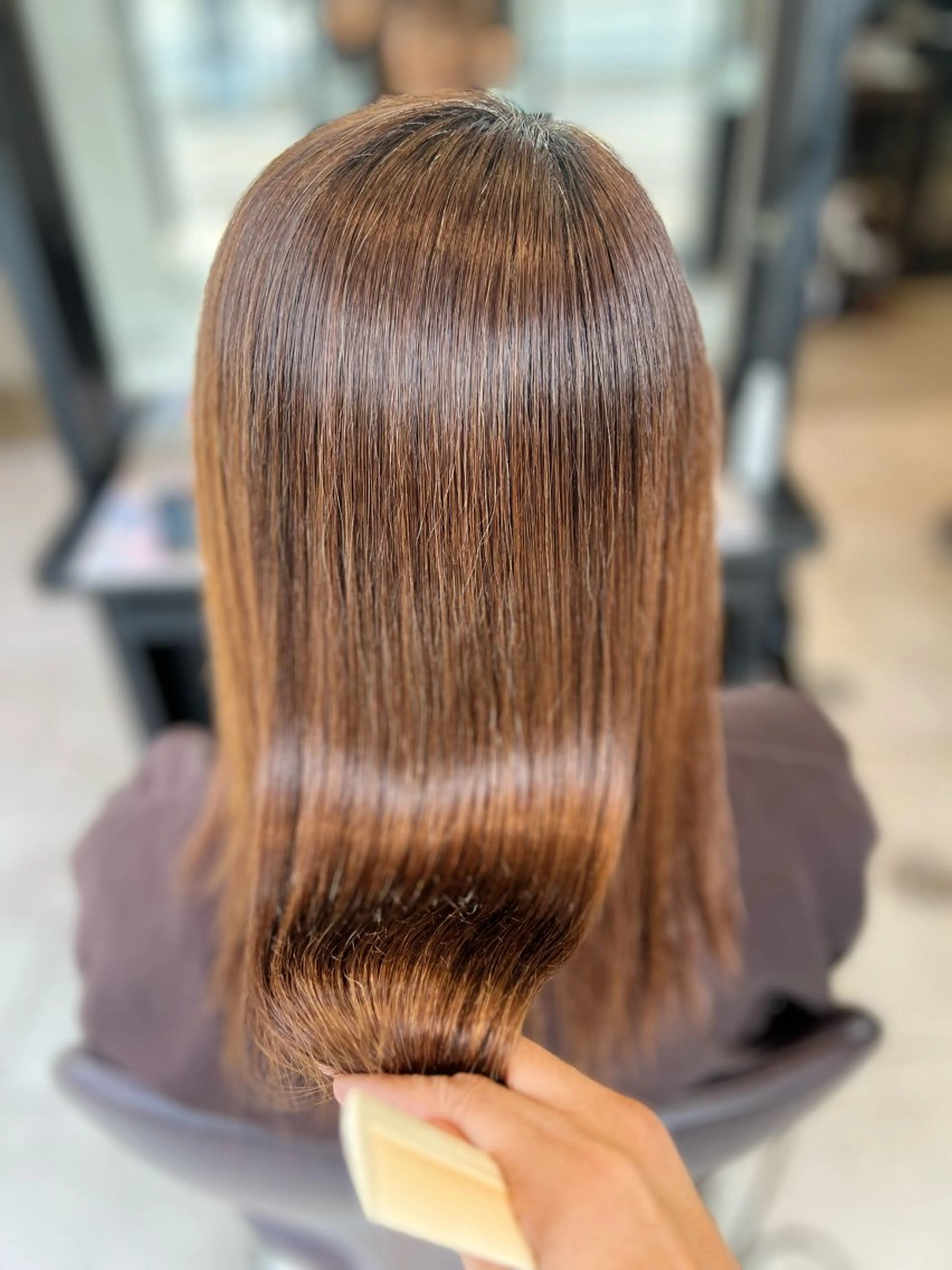 ロング 髪質改善 トリートメント EARTH大宮宮原店所属・トウブ マサヤスのヘアスタイル