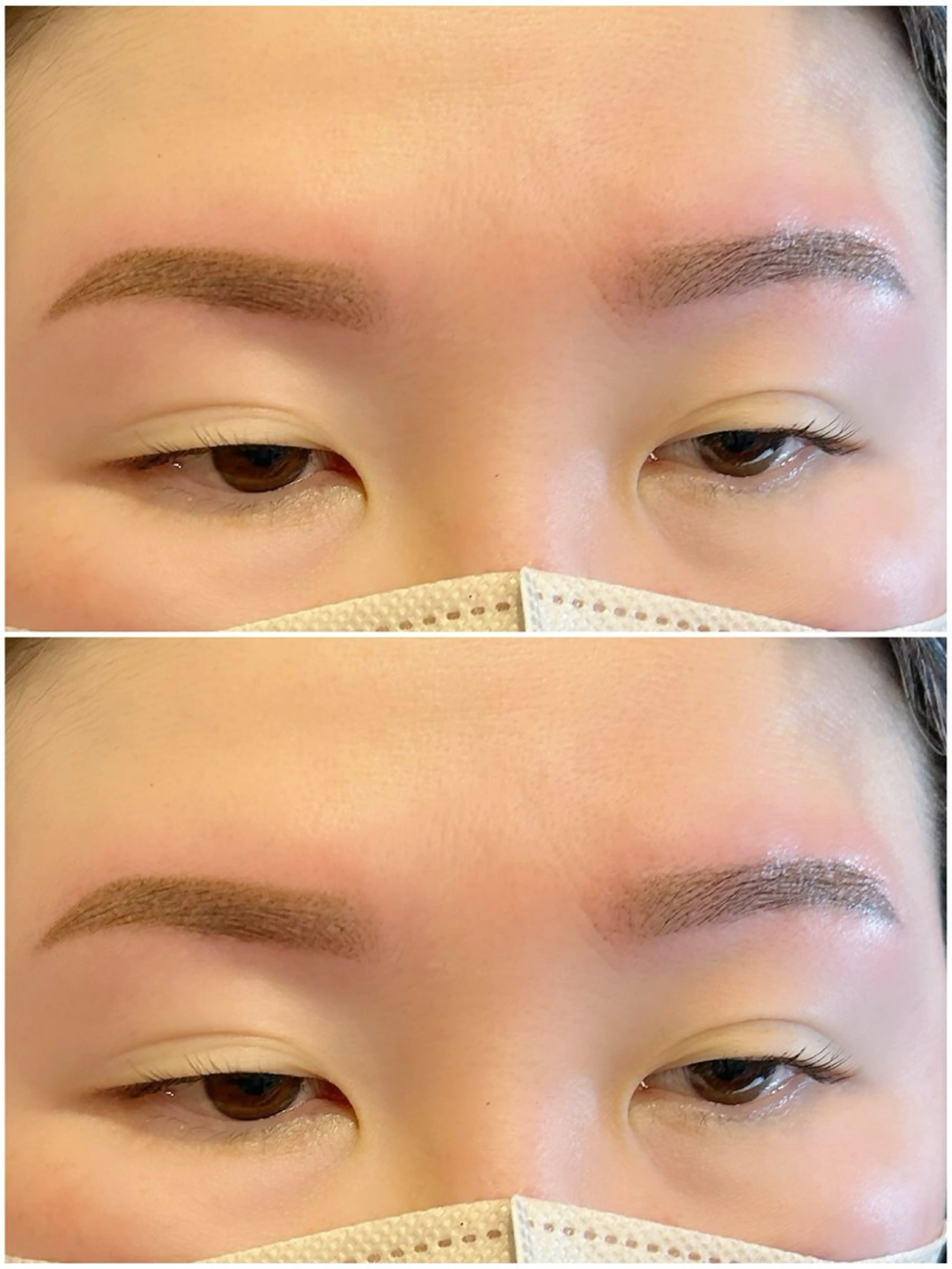 【すっぴん美眉】2Dアイブロウインクメイクの写真