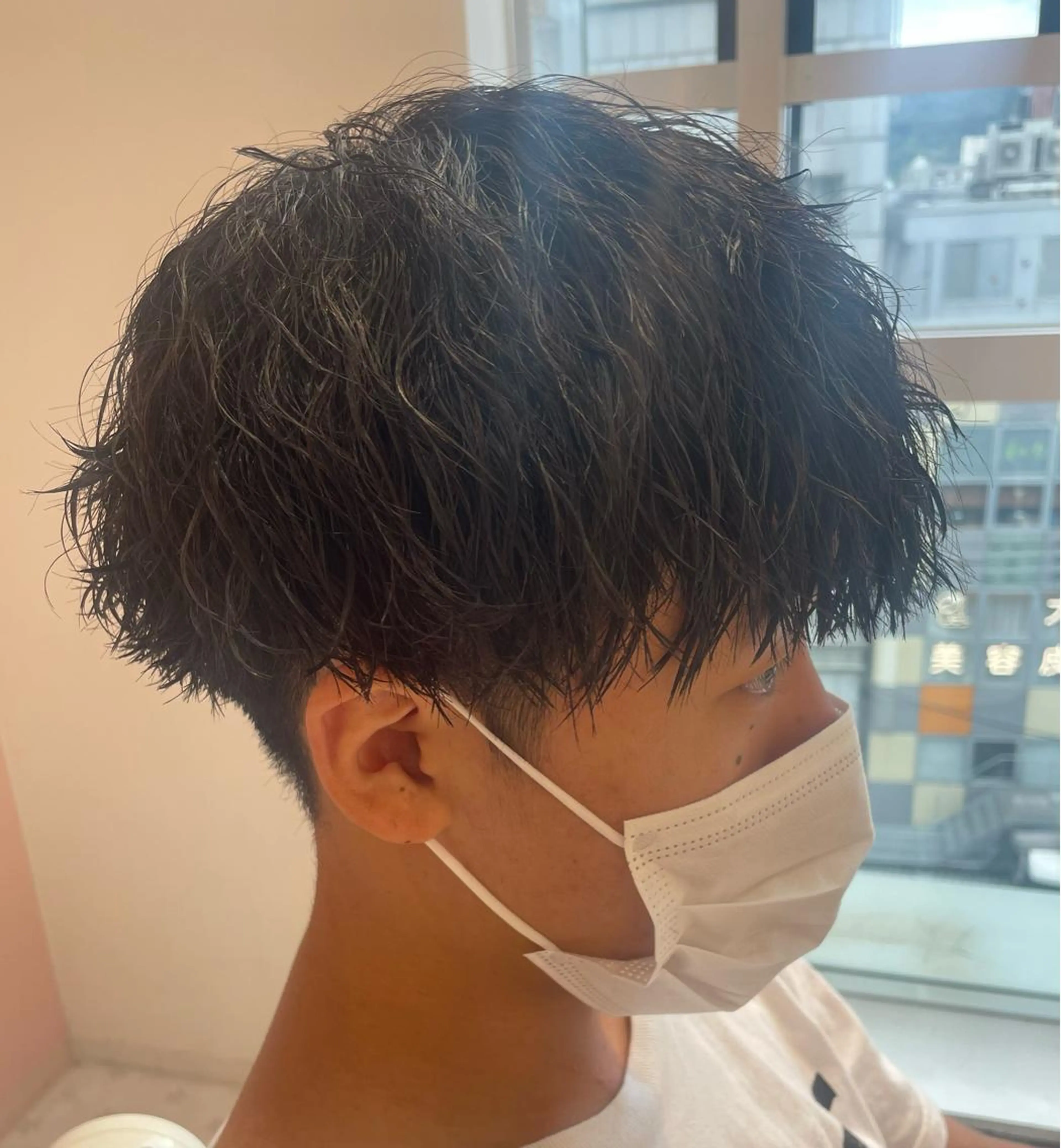 メンズ メンズパーマ メンズツイストパーマ ツイストパーマ ボブ/透明感カラー /nicoのヘアスタイル