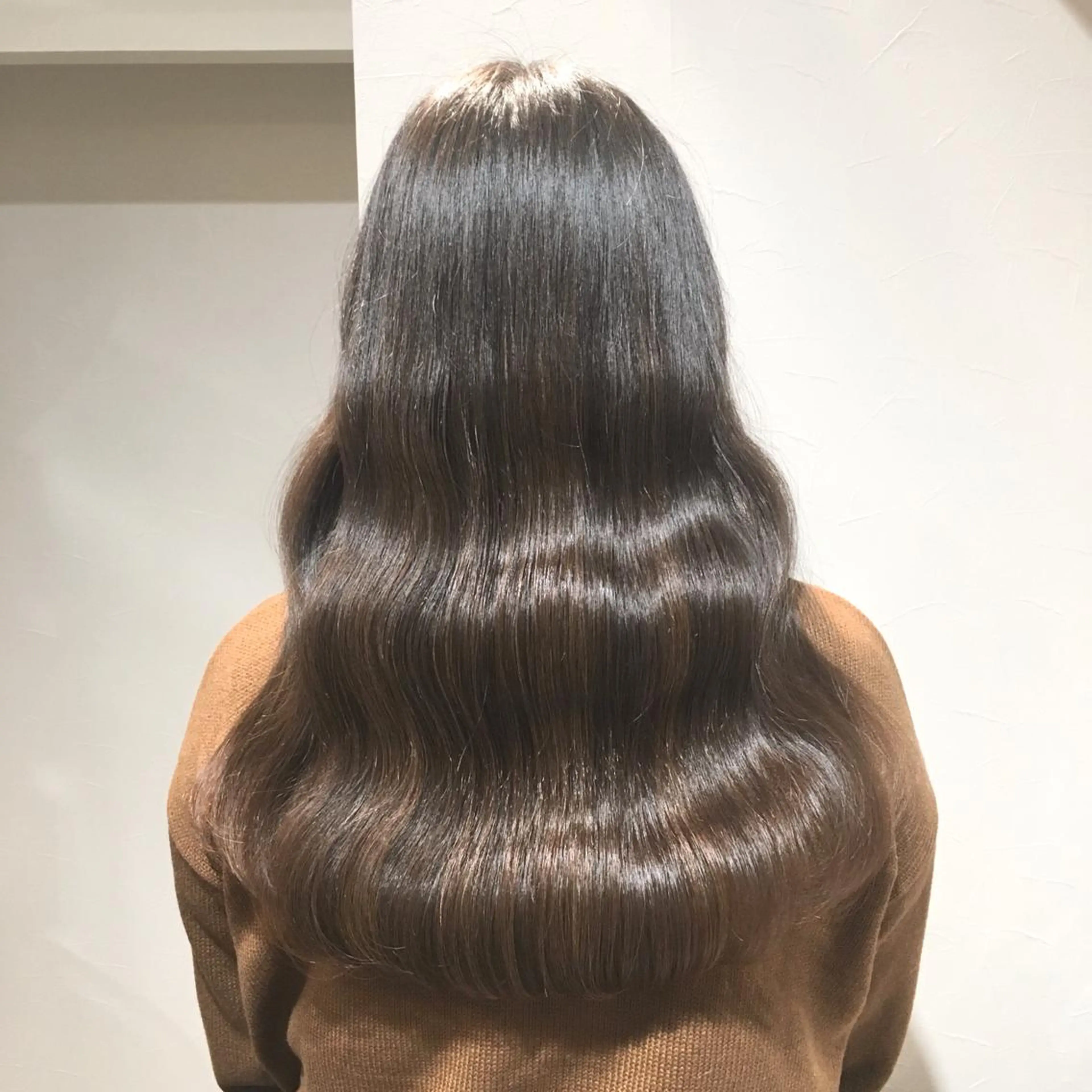 ロング カラー ヘアアレンジ ロング オルチャンヘア As hair所属・柔らか垢抜けｶﾗｰと ｶｯﾄ🫧ASUKAのヘアスタイル