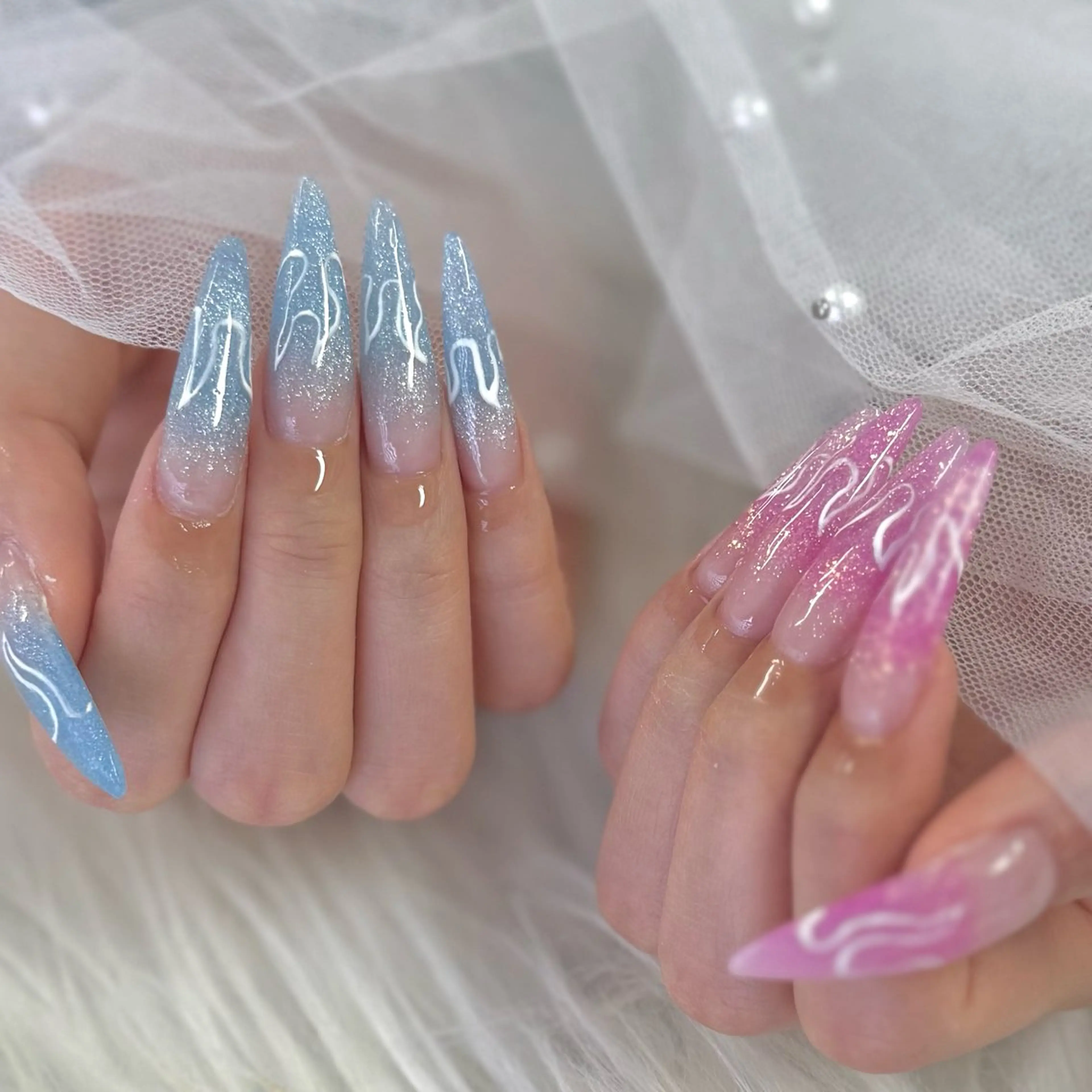 ネイル スカルプネイル G.el【ジエル】所属・G.el sayaのネイルデザイン