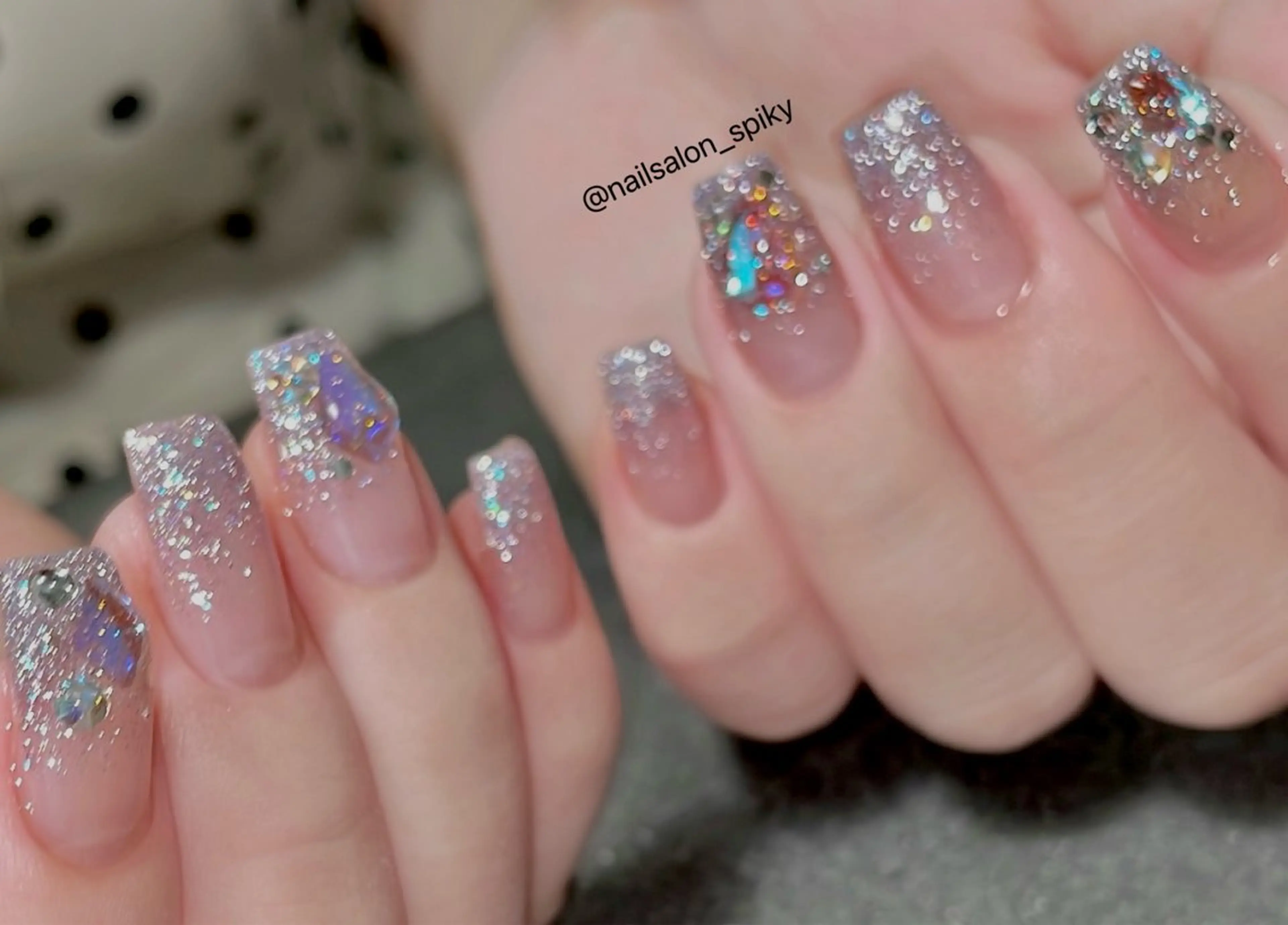 ネイル Spiky とうげ ふうかのネイルデザイン