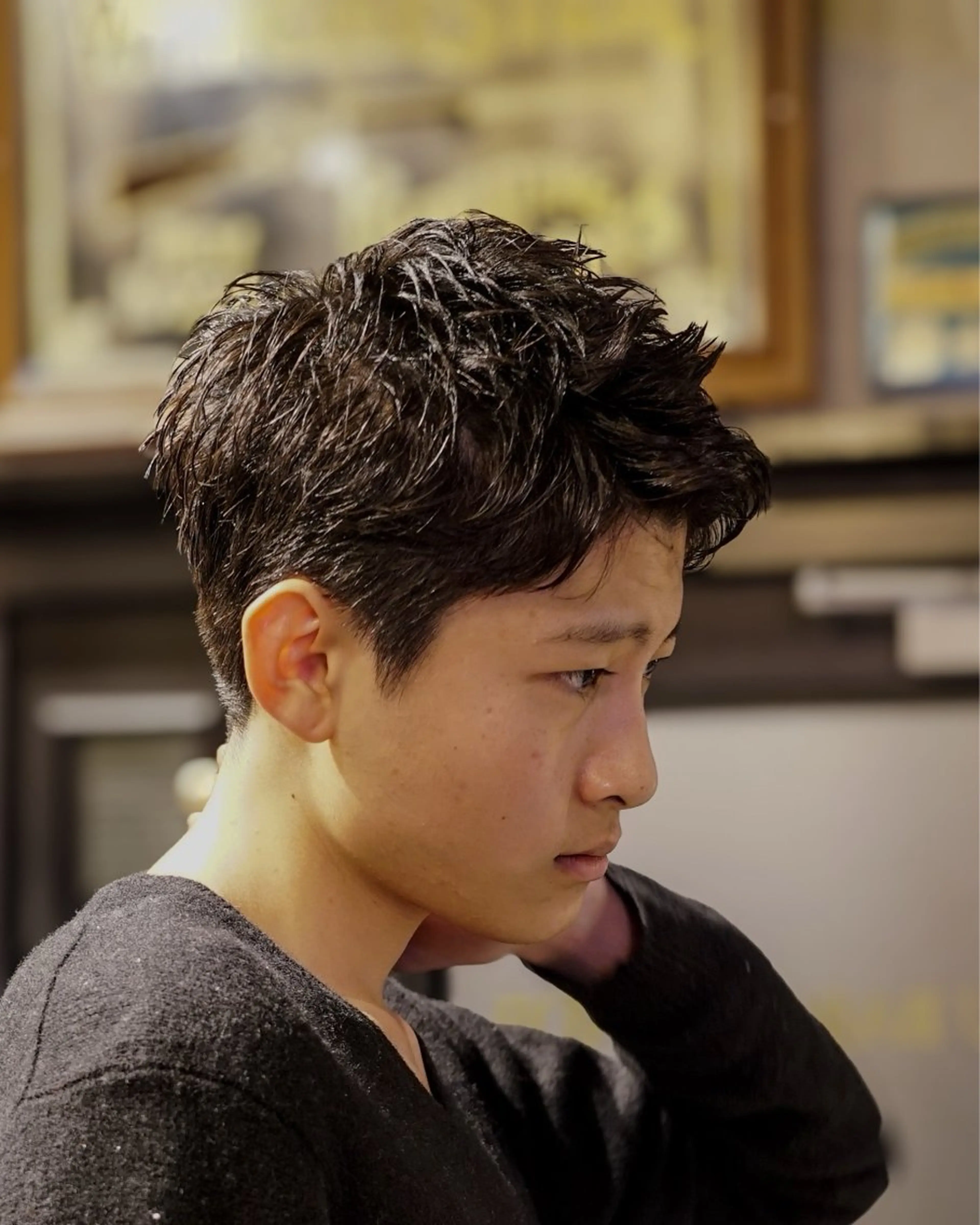 ショート 金浜 大樹のヘアスタイル