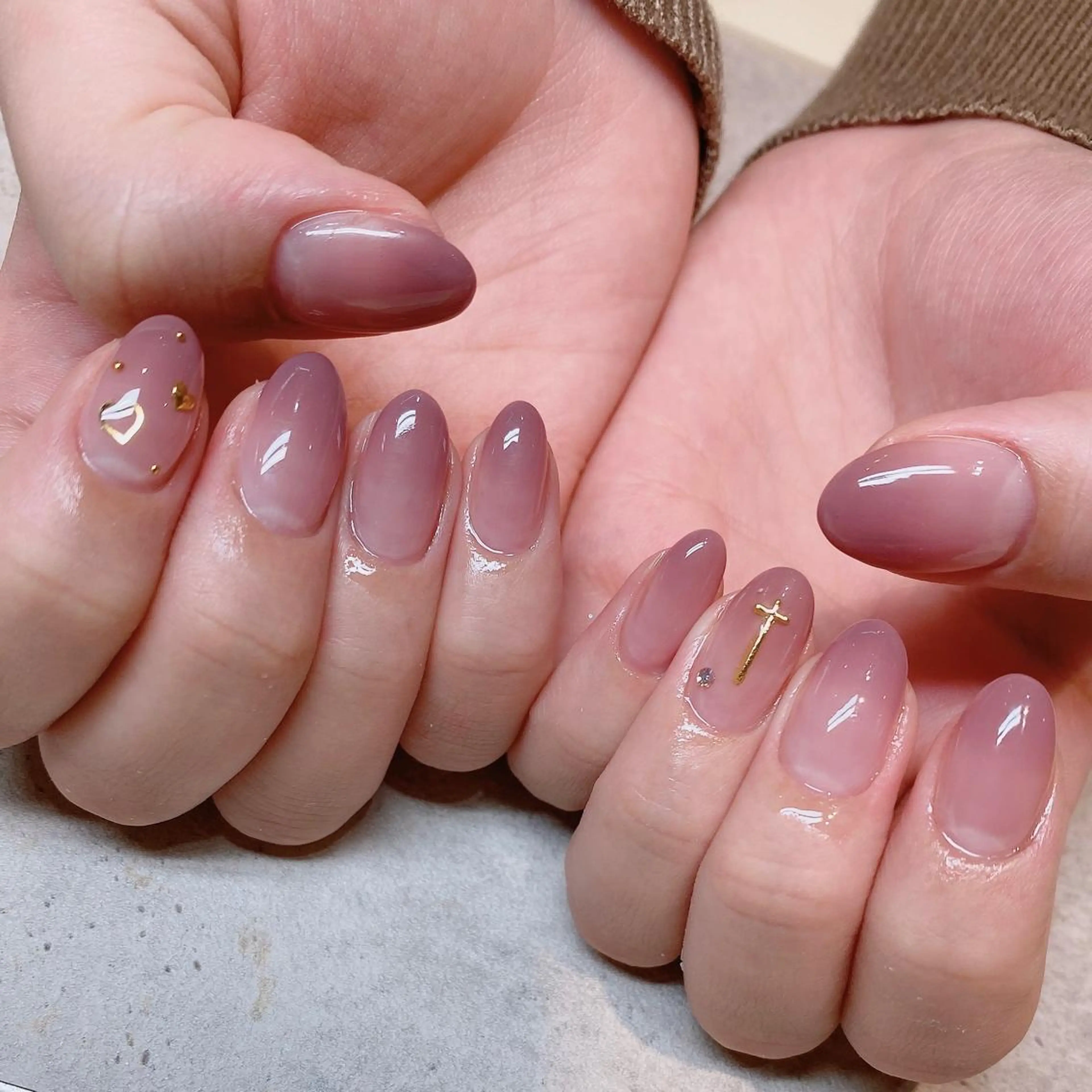 ネイル among アマン所属・lecoa_ kana／amongのネイルデザイン