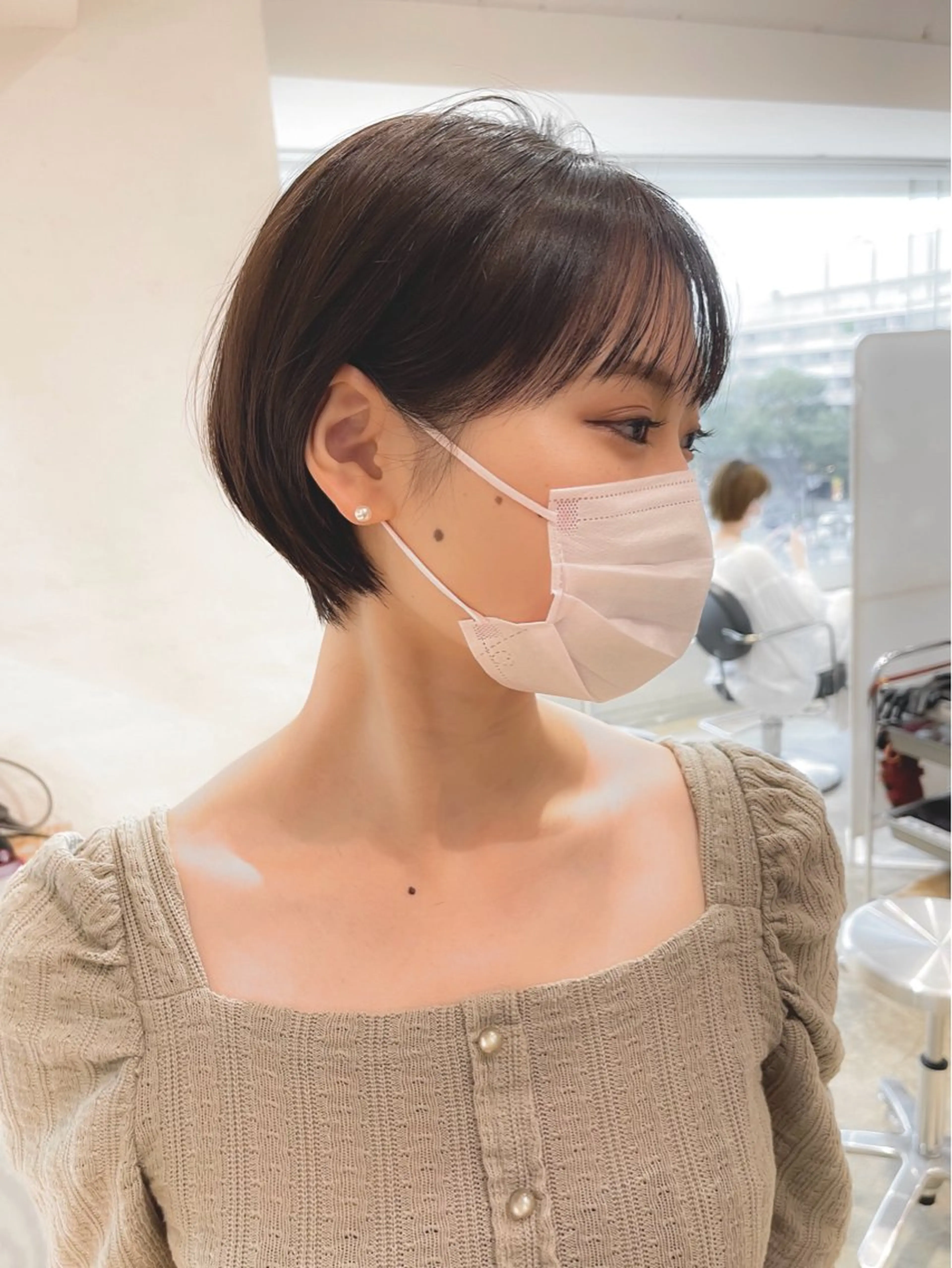 ショート 🧸レイヤー/ 池袋/あいり　🤎のヘアスタイル