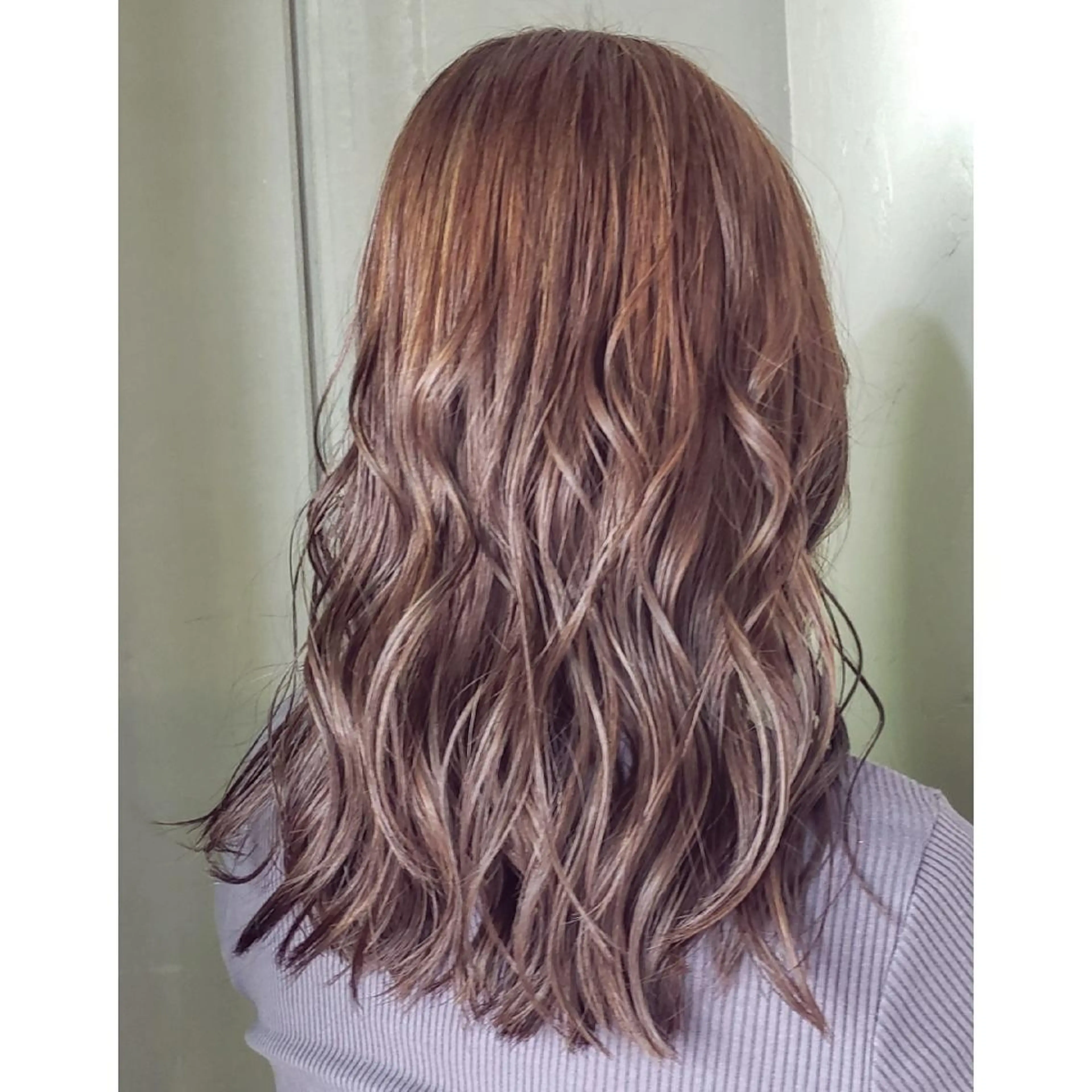 ロング カラー ヘアアレンジ ハイライトカラー ハイライト 髪質改善サロン🍃 AIRI のヘアスタイル