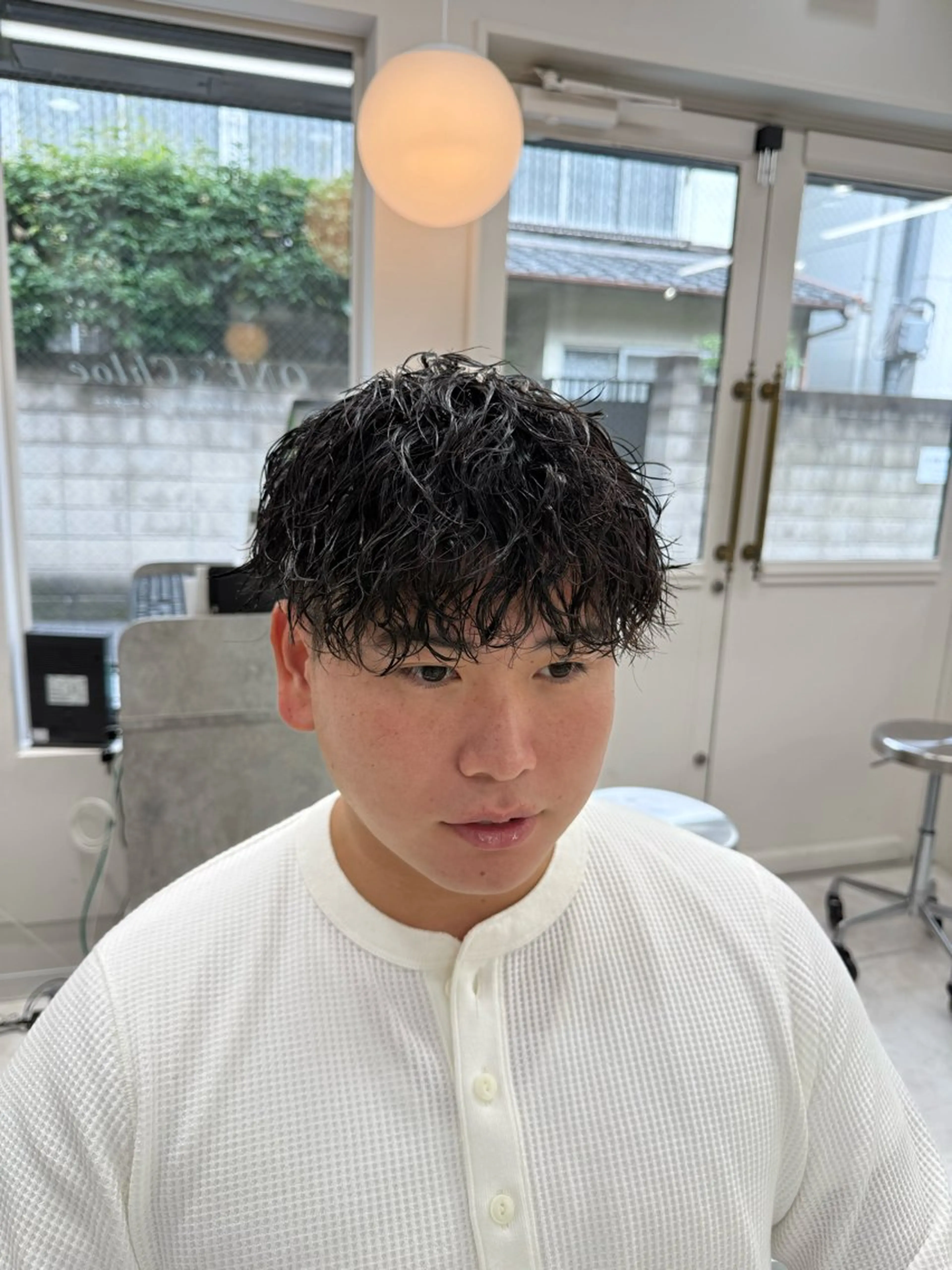 メンズ カット パーマ 【バレイヤージュ】 🔥メンズRYUTAのヘアスタイル