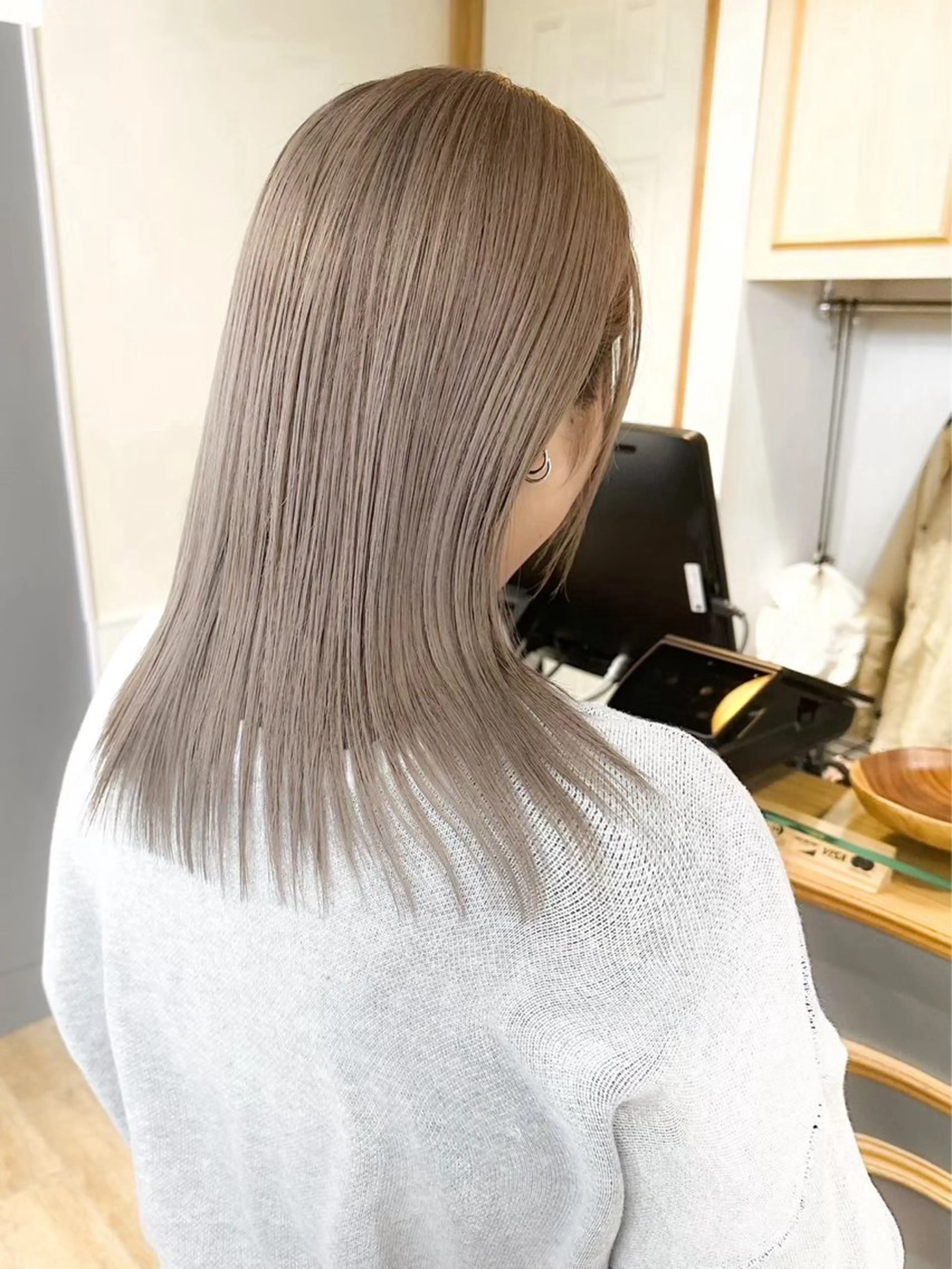 ブリーチ➕オンカラー🧸🍫の写真