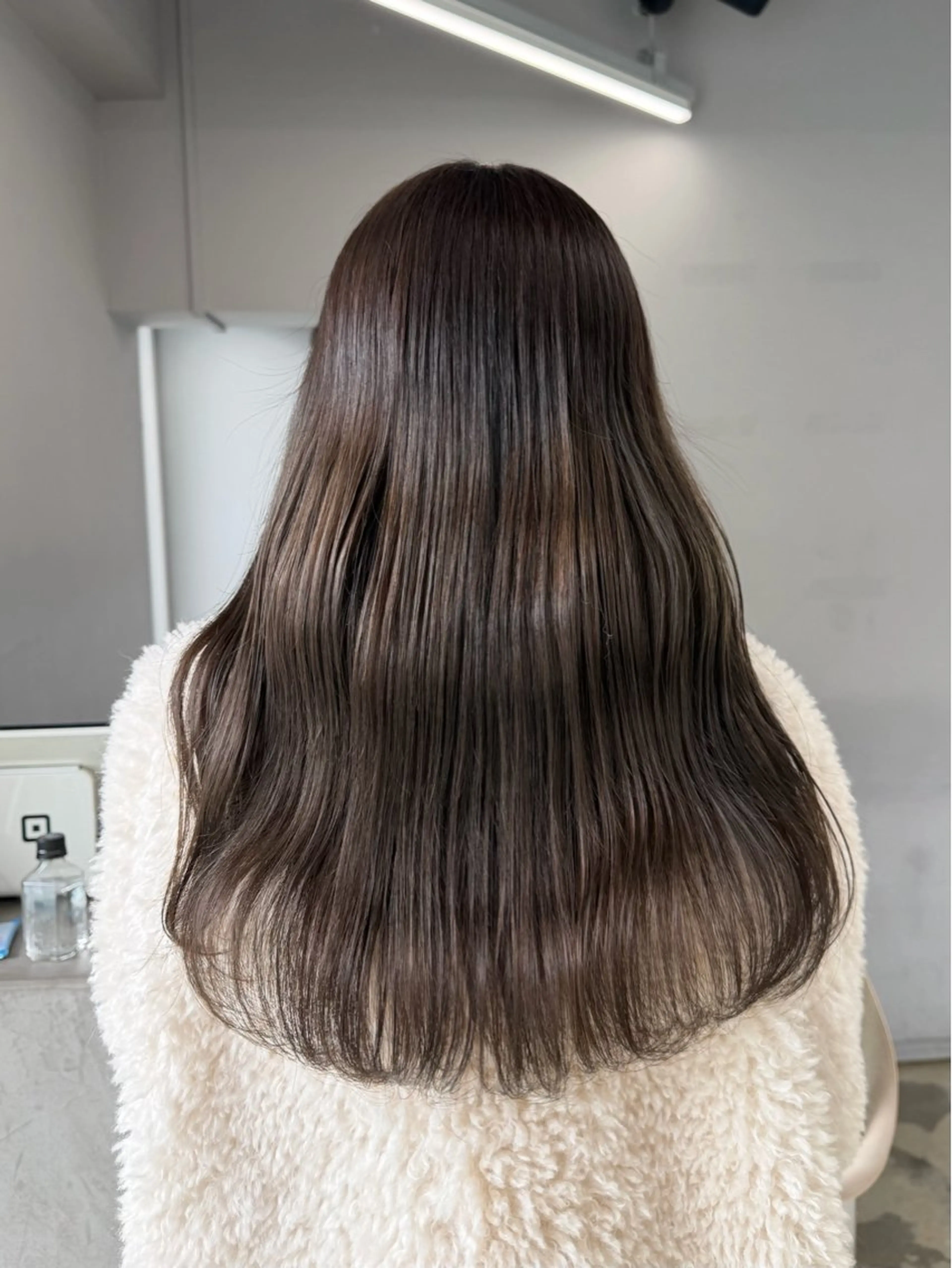 ロング カラー ヘアアレンジ 透明感カラー ヘアカラー トリートメント 愛莉/ラベンダー/ ベージュ/ブラウンのヘアスタイル