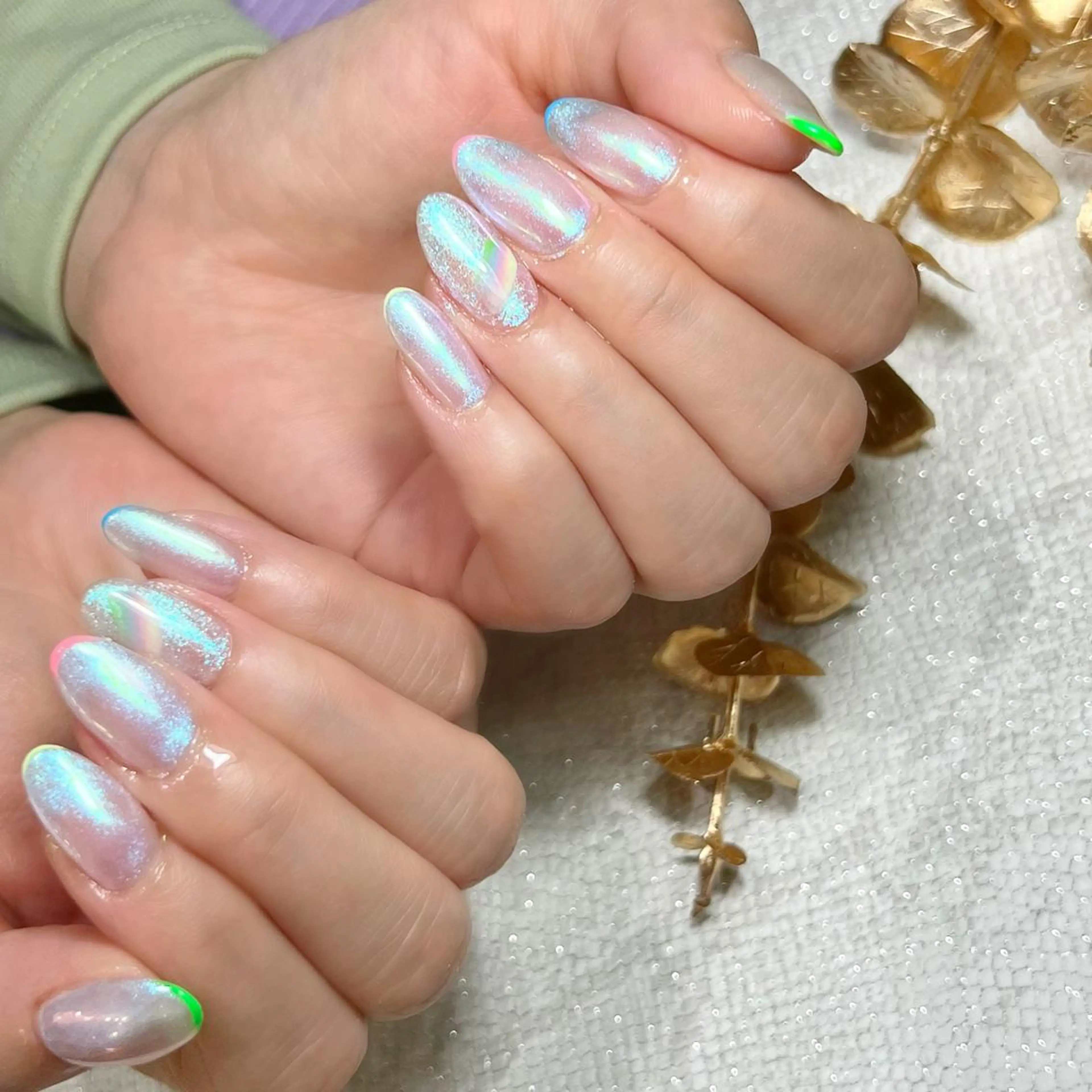 ネイル Mizuliネイル 眉毛メイクのサロンのネイルデザイン