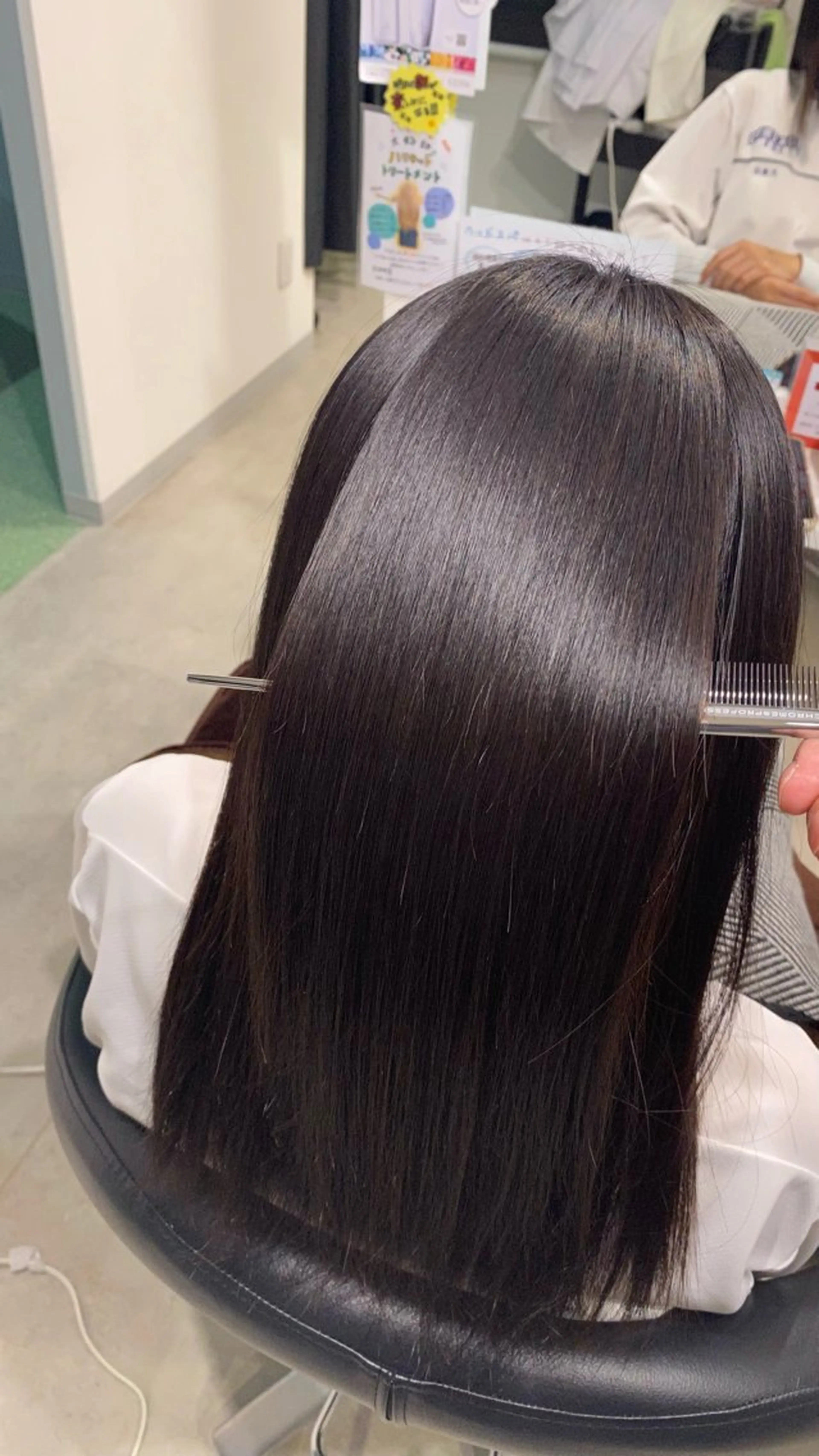 ミディアム 縮毛矯正 縮毛矯正 iro I hair所属・浅野  勇貴のヘアスタイル