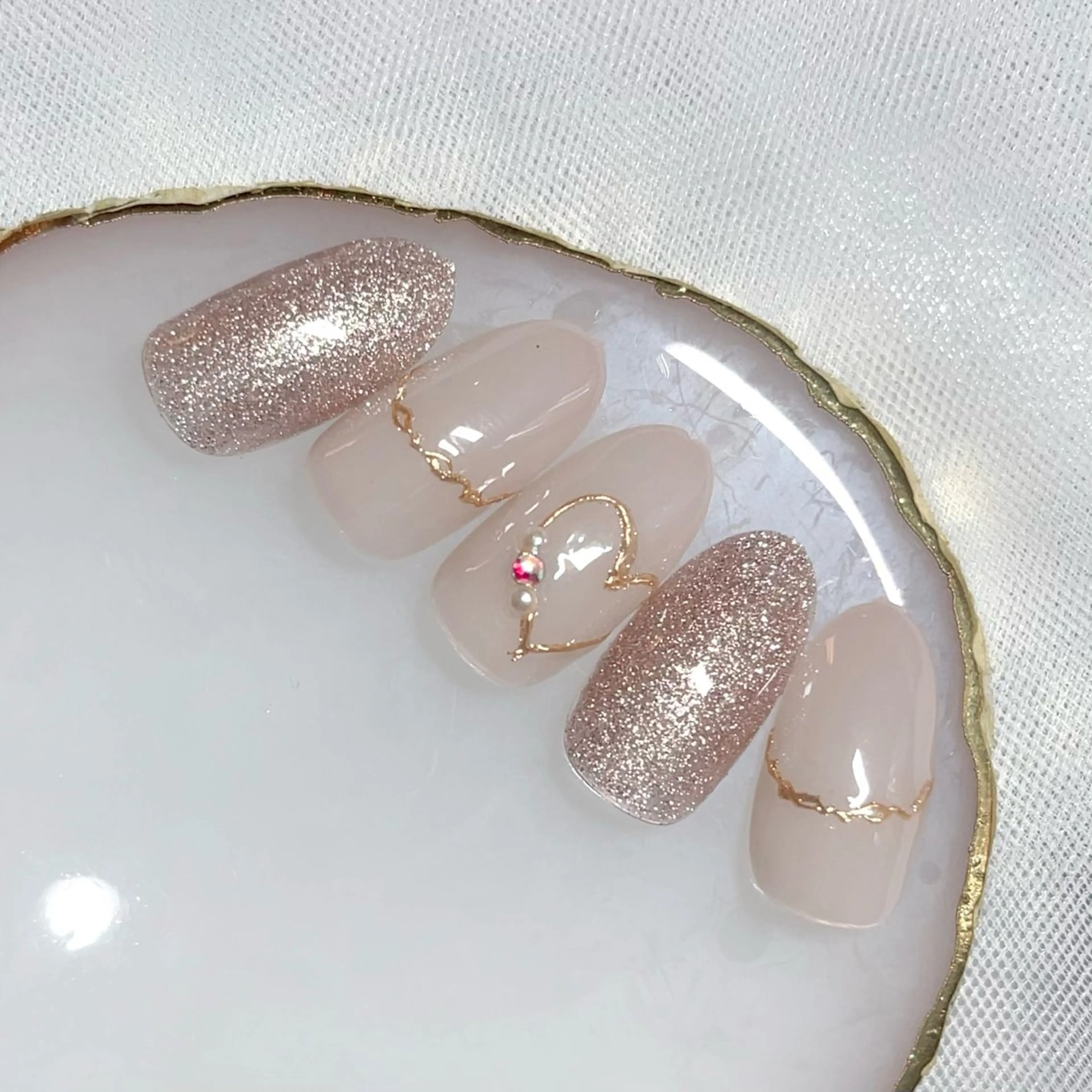 ネイル ハンドネイル Kodebu Usagi Nail所属・Yuko Kanamedaのネイルデザイン