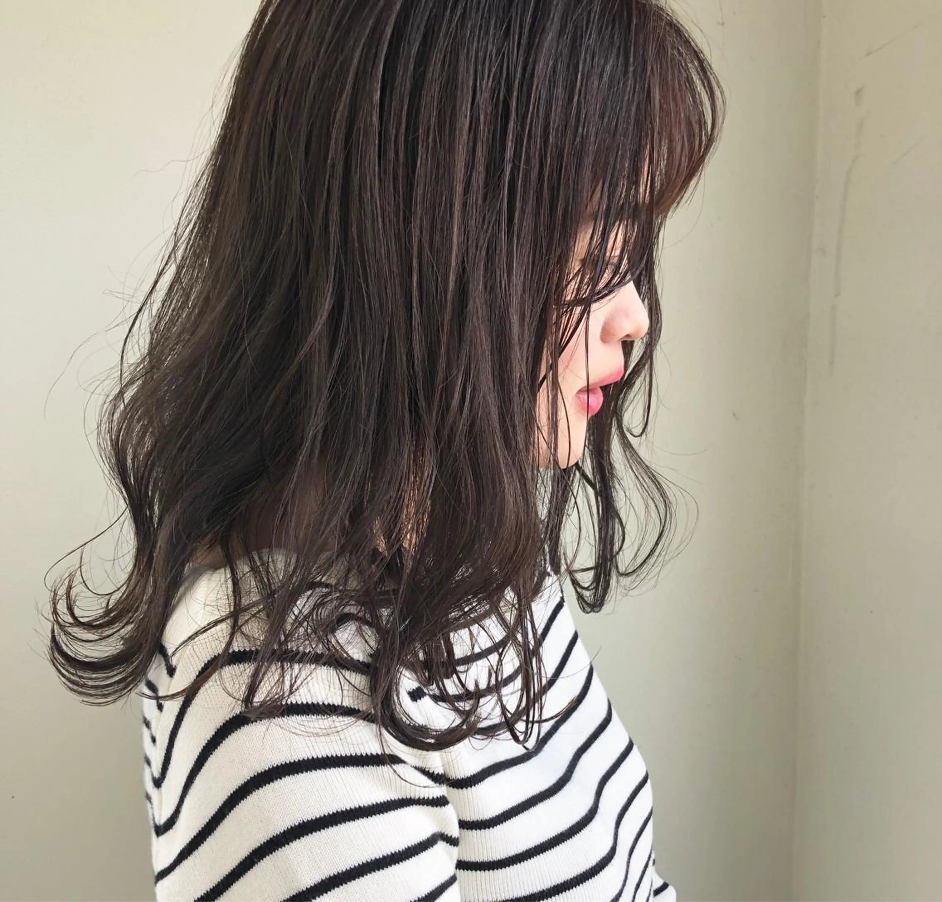 ミディアム カット ヘアカラー トリートメント 小澤大輔 YOLO hairのヘアスタイル