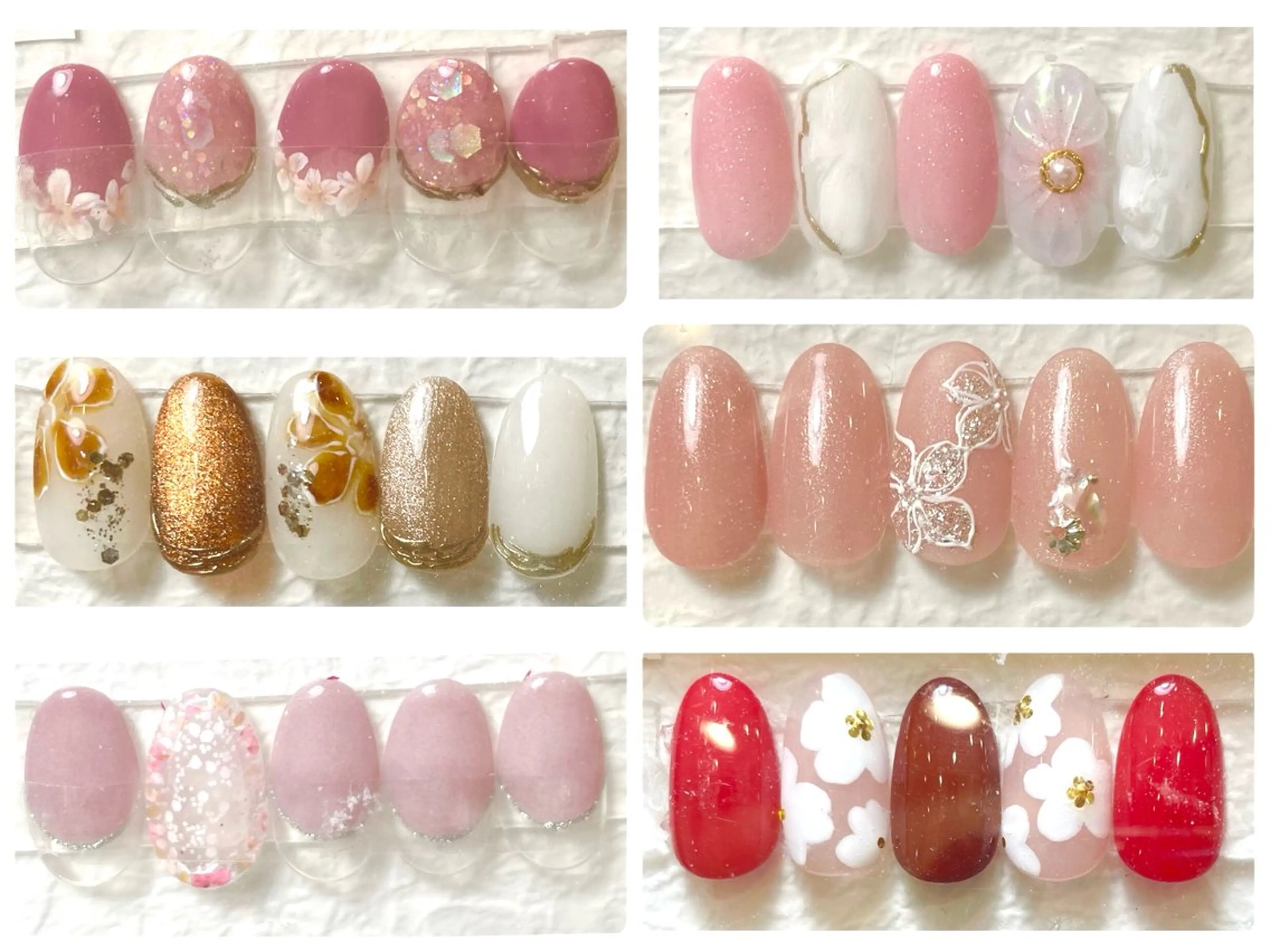 ハンドネイル🌼サンプルデザイン(オフ込み)の写真