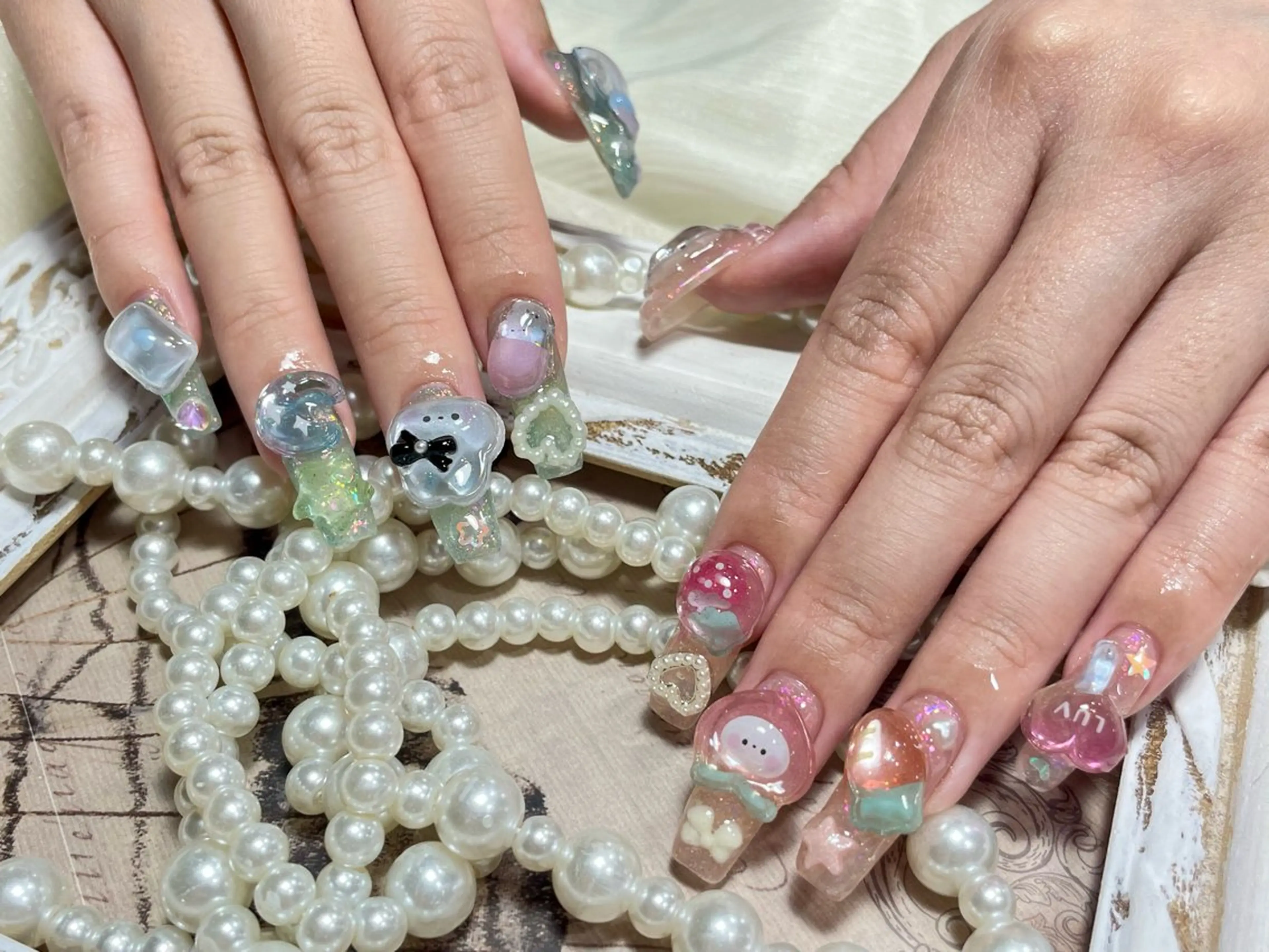 ネイル ハンドネイル C C🌼のネイルデザイン