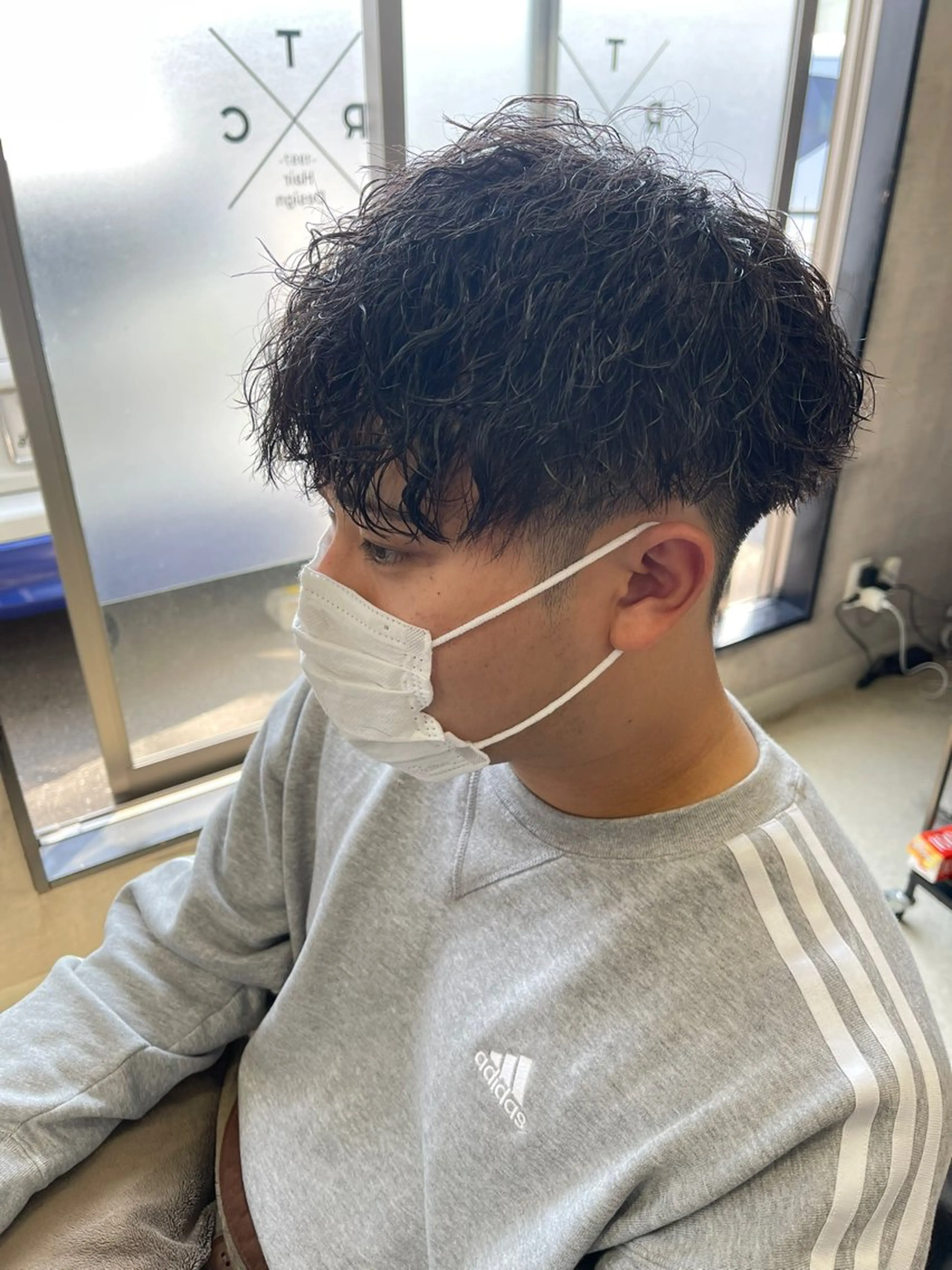 ショート パーマ メンズ マッシュ メンズパーマ カット パーマ メンズパーマ職人/ 天神/tatsukiのヘアスタイル