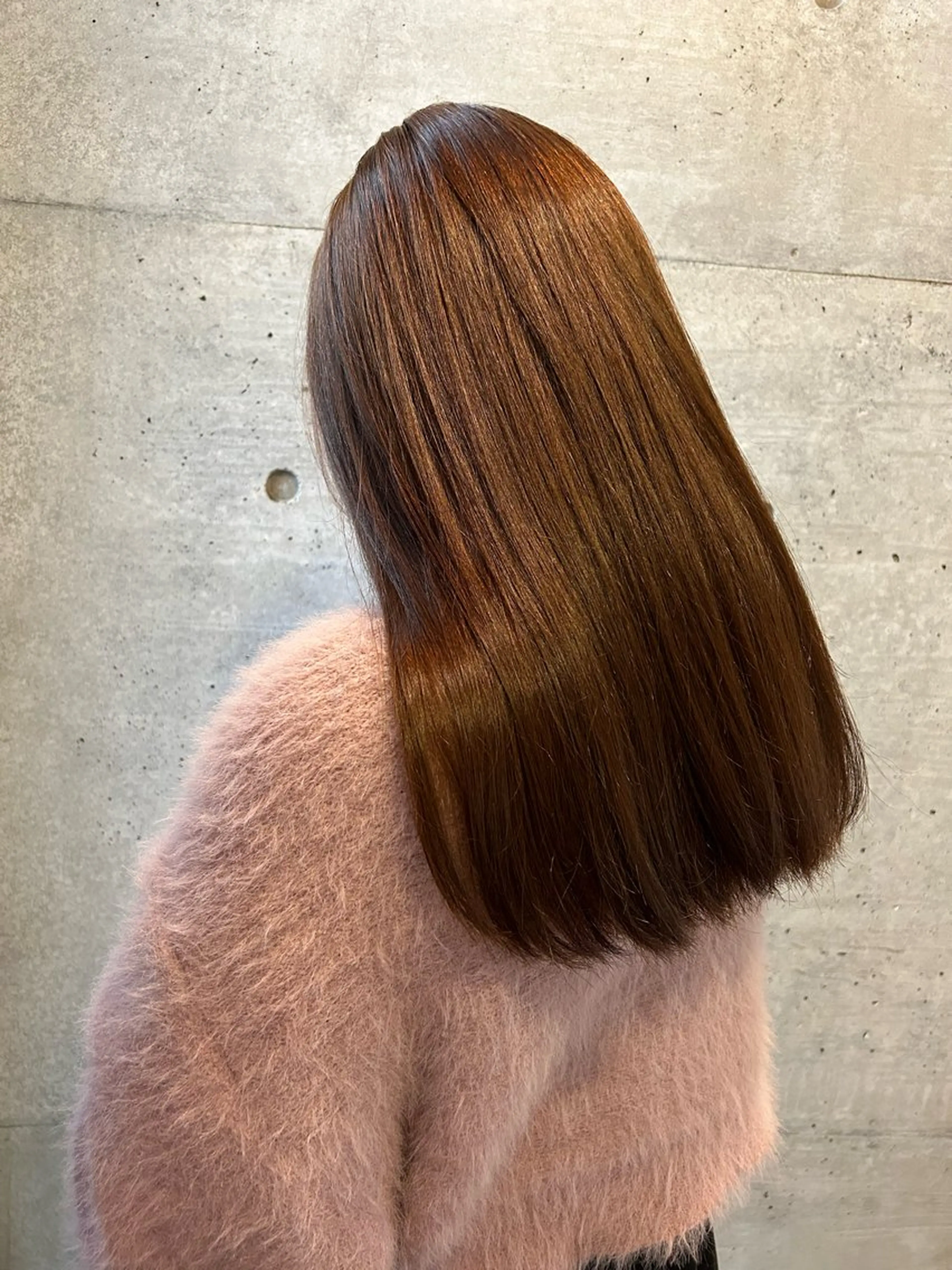 ロング カラー 髪質改善 後藤紗英/髪質改善 /オリーブベージュのヘアスタイル