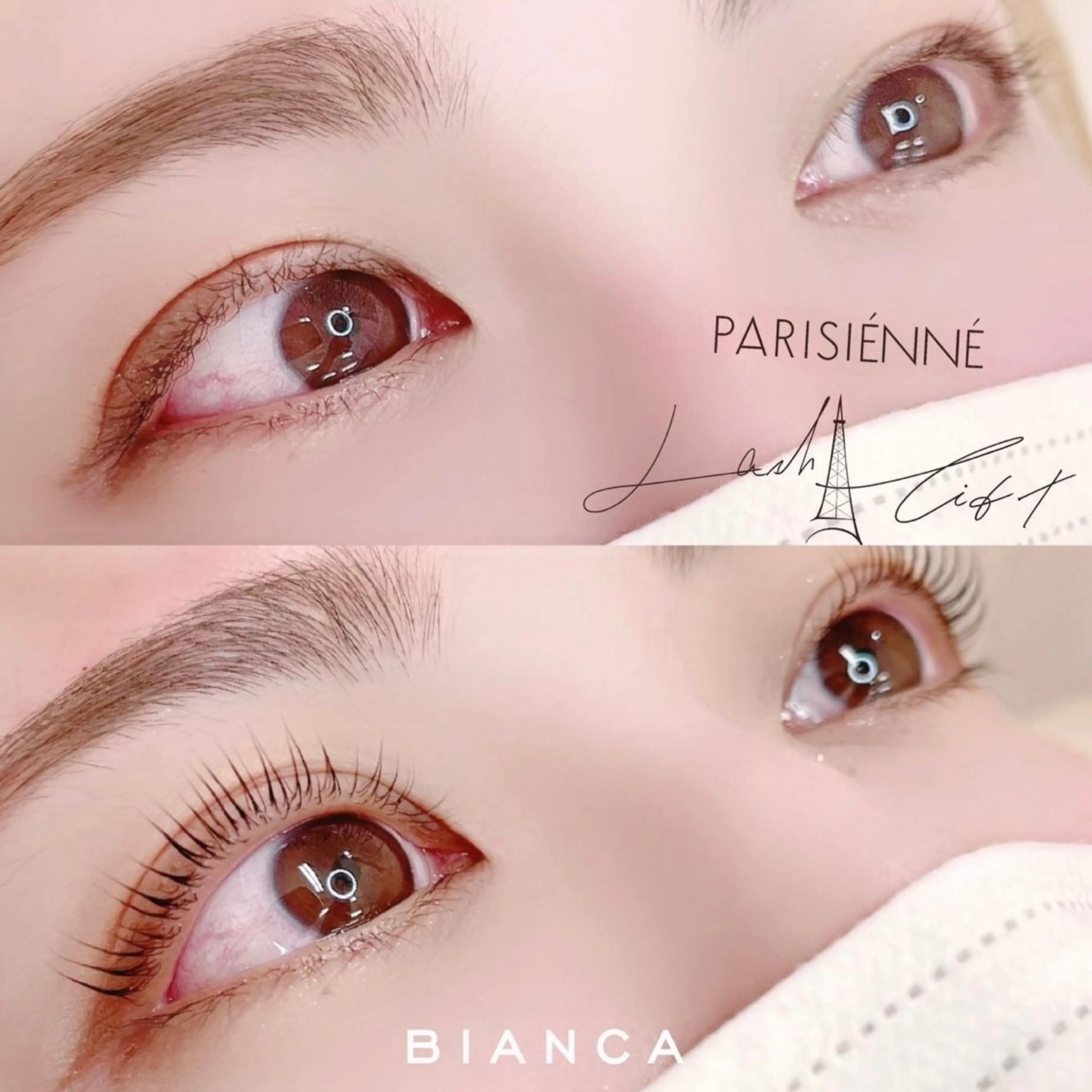 マツエク・マツパ パリジェンヌラッシュリフト Bianca 💋 KIKUCHIのマツエク・マツパデザイン