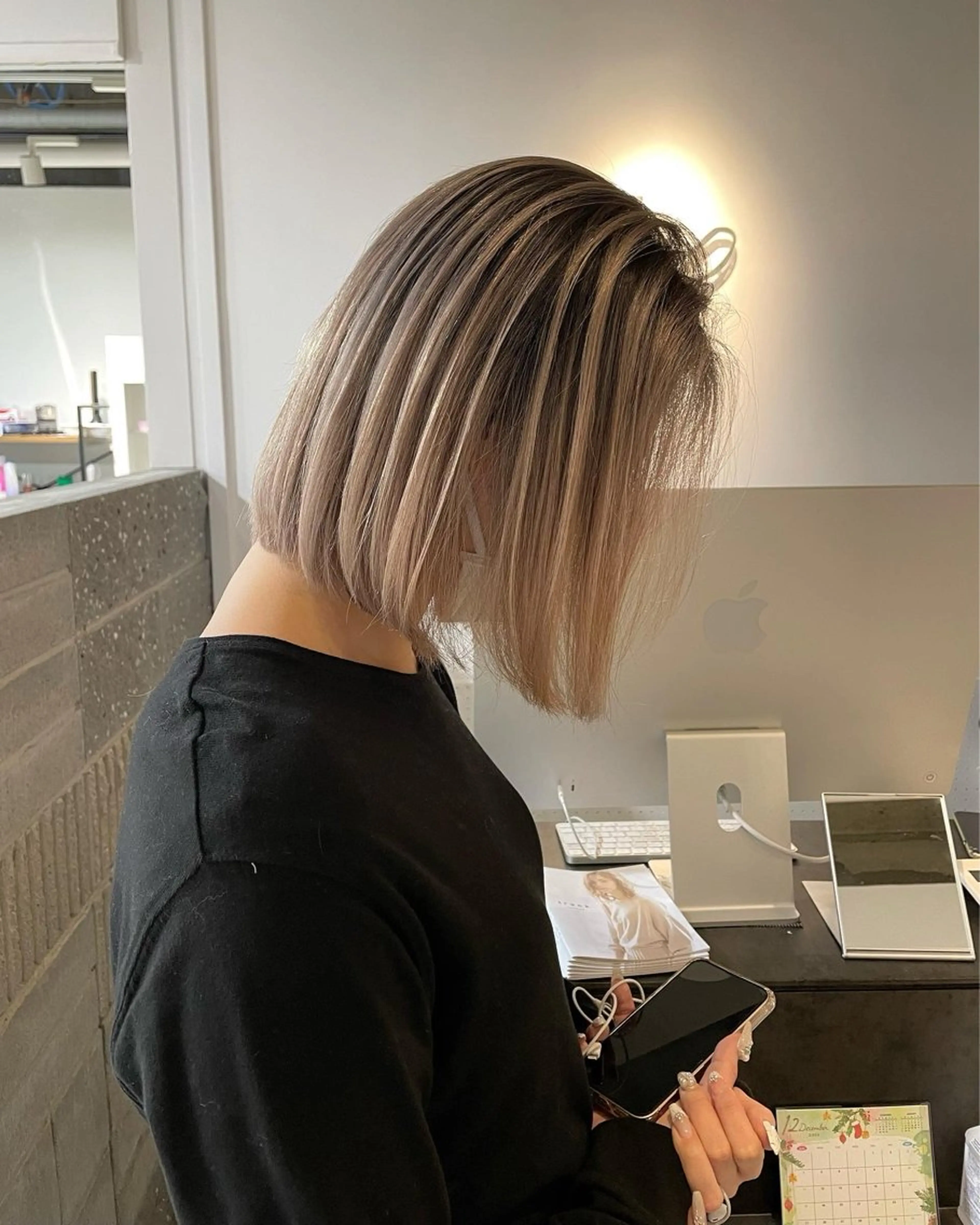 ショート ヘアカラー トリートメント Tao所属・藤川 大智のヘアスタイル