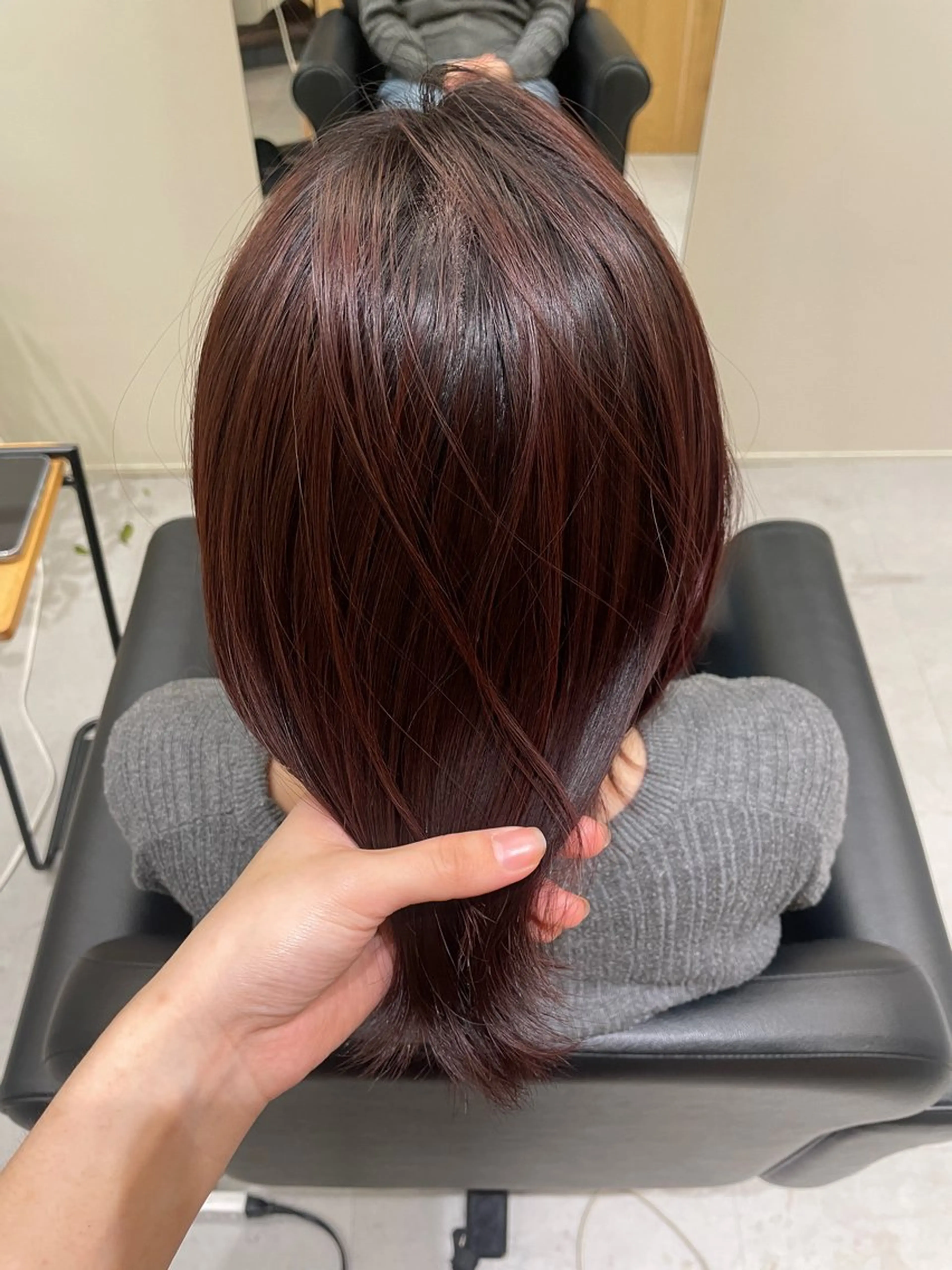 ミディアム ヘアカラー ᗪOI ᒍᑌᖇIのヘアスタイル