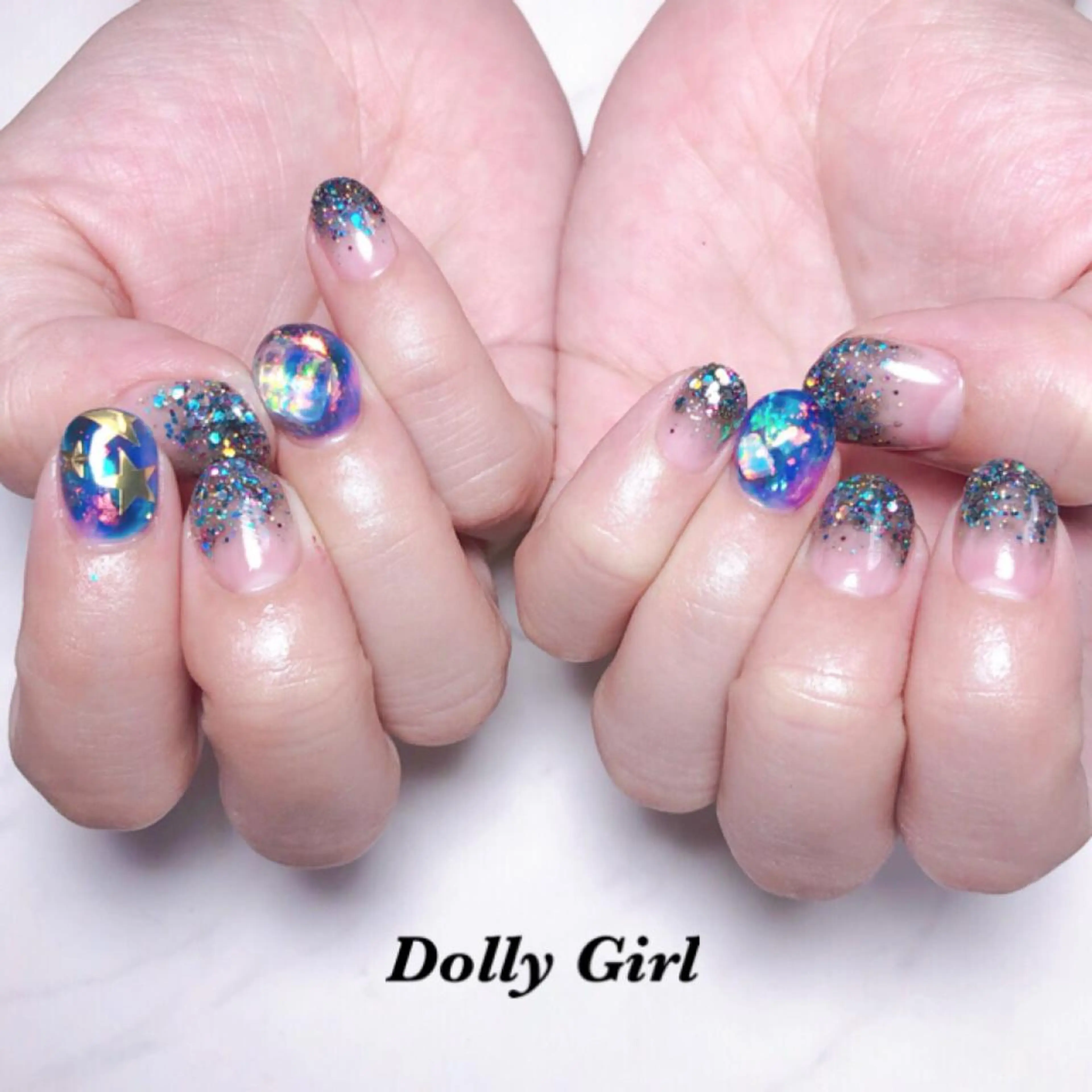 ネイル 個室ネイルサロンDolly  Girl〜ドーリーガール〜所属・DollyGirl KYOKOのネイルデザイン