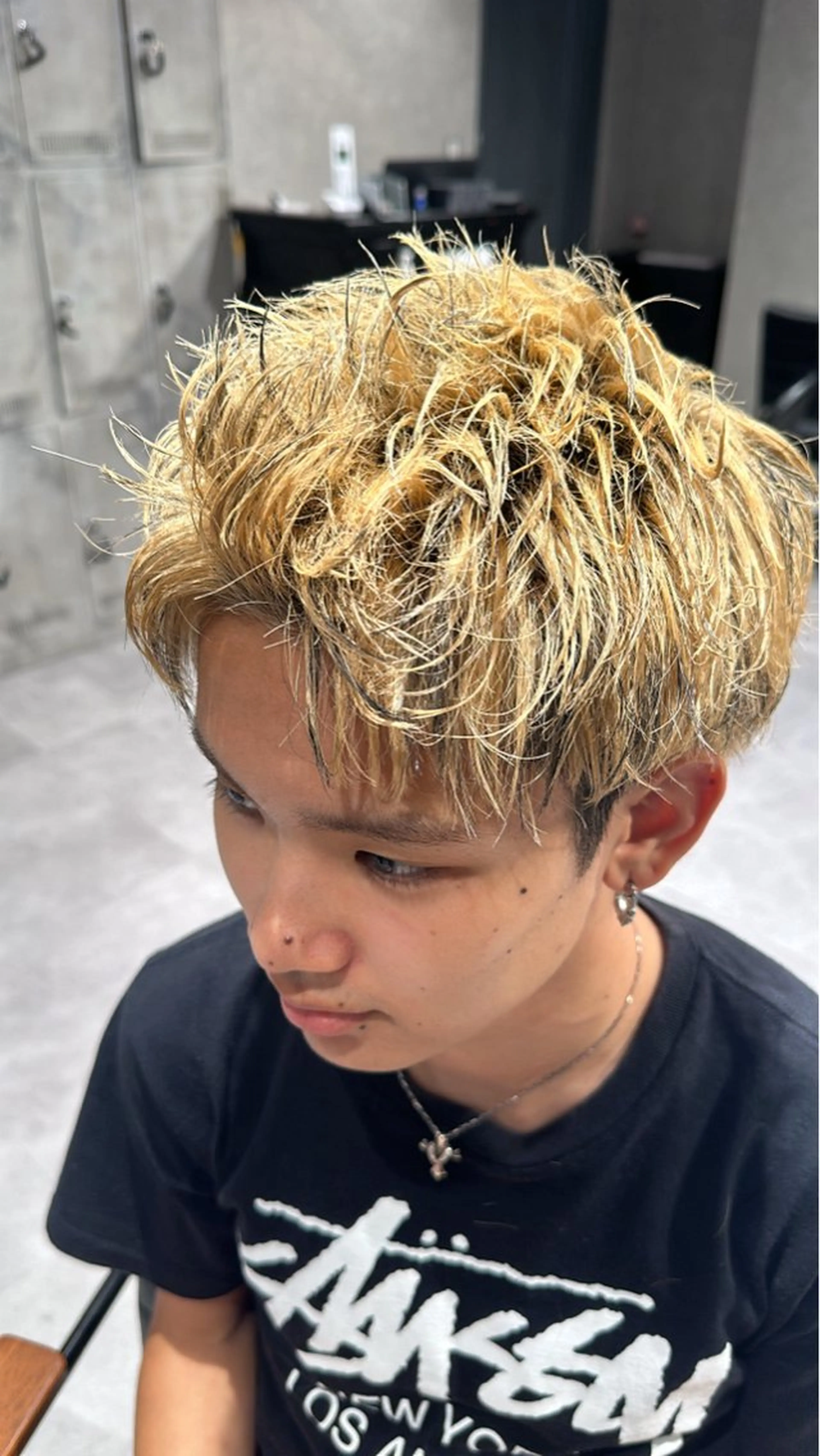 ショート ヘアアレンジ メンズ NEXT NEO所属・メンズヘア静岡 ✂︎Ryuheiのヘアスタイル