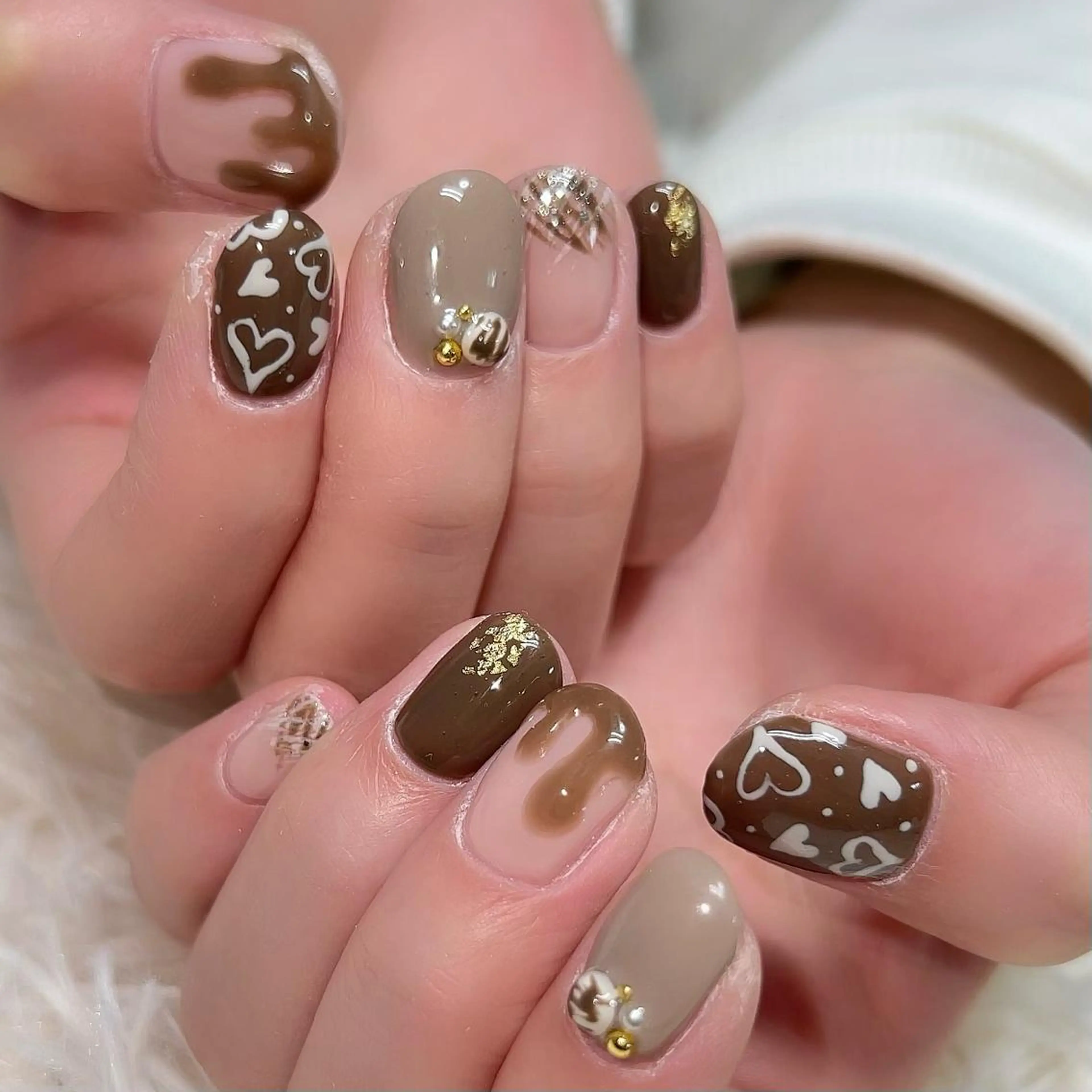 ネイル ハンドネイル 【Yappy🌈】 💖P-tanaのネイルデザイン