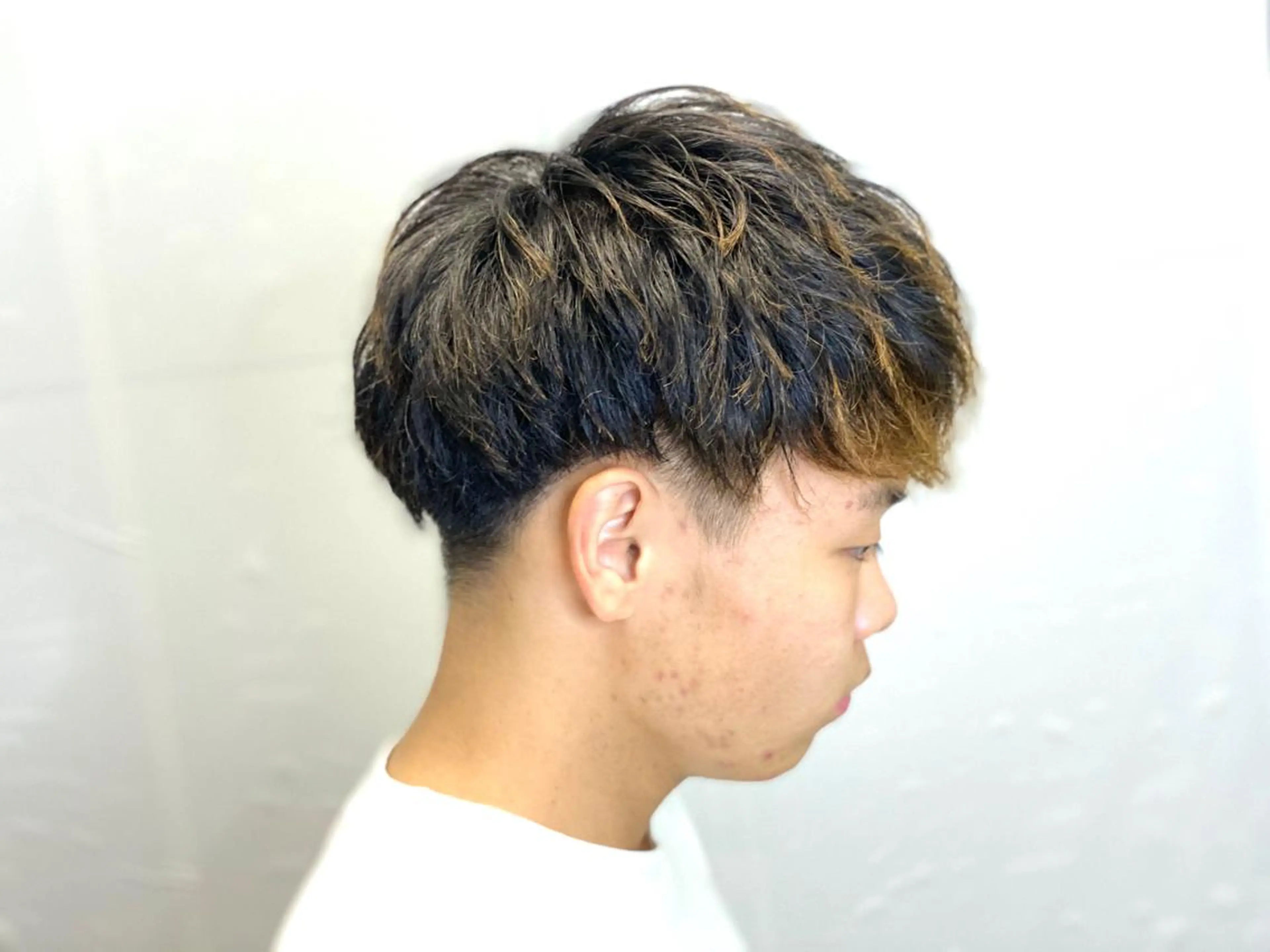 ミディアム メンズ HIRO GINZA 池袋東口店所属・林田 龍明のヘアスタイル