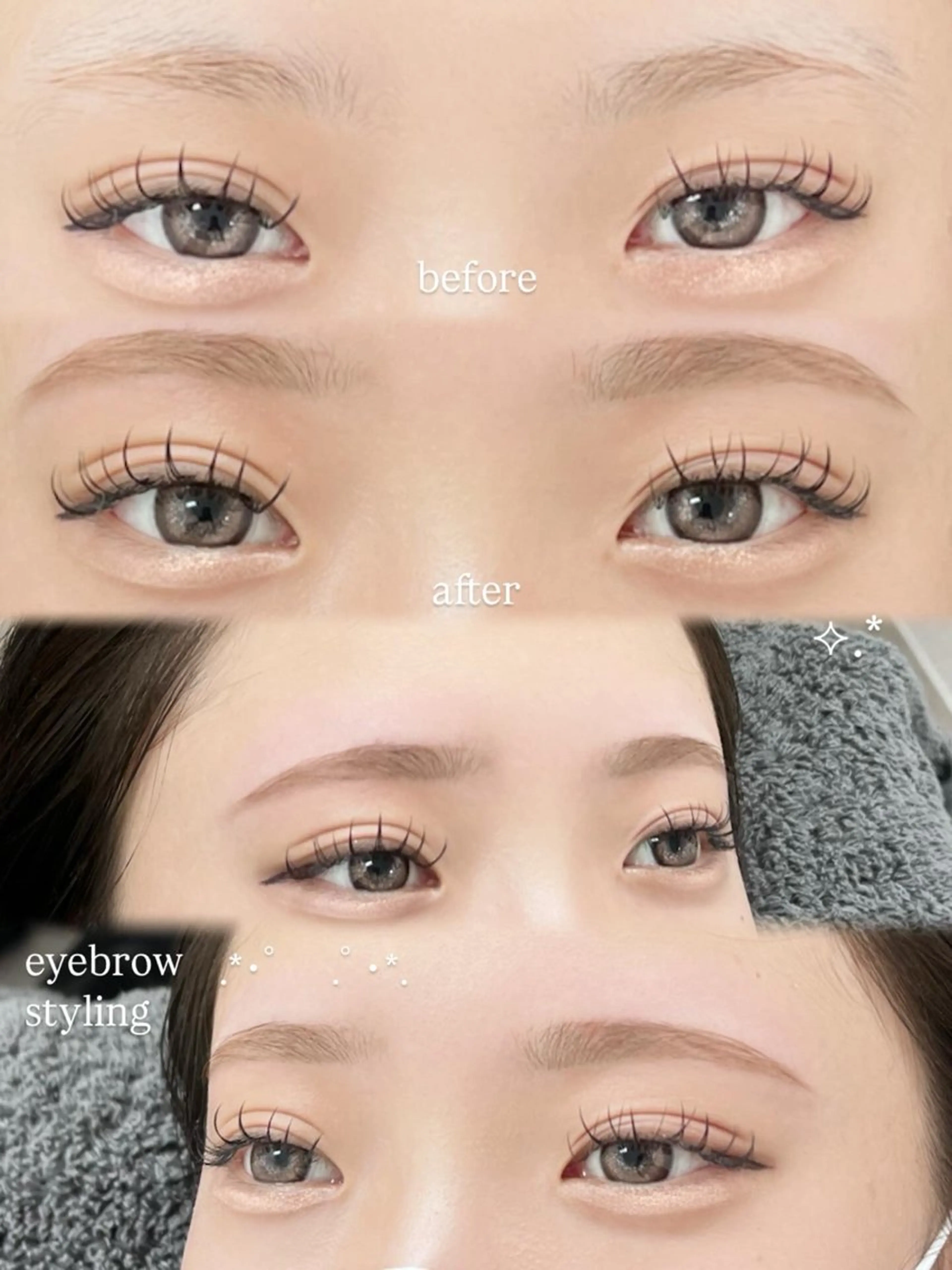 アイブロウ KURUN所属・KURUN ami.⋆𝜗𝜚のマツエク・マツパデザイン