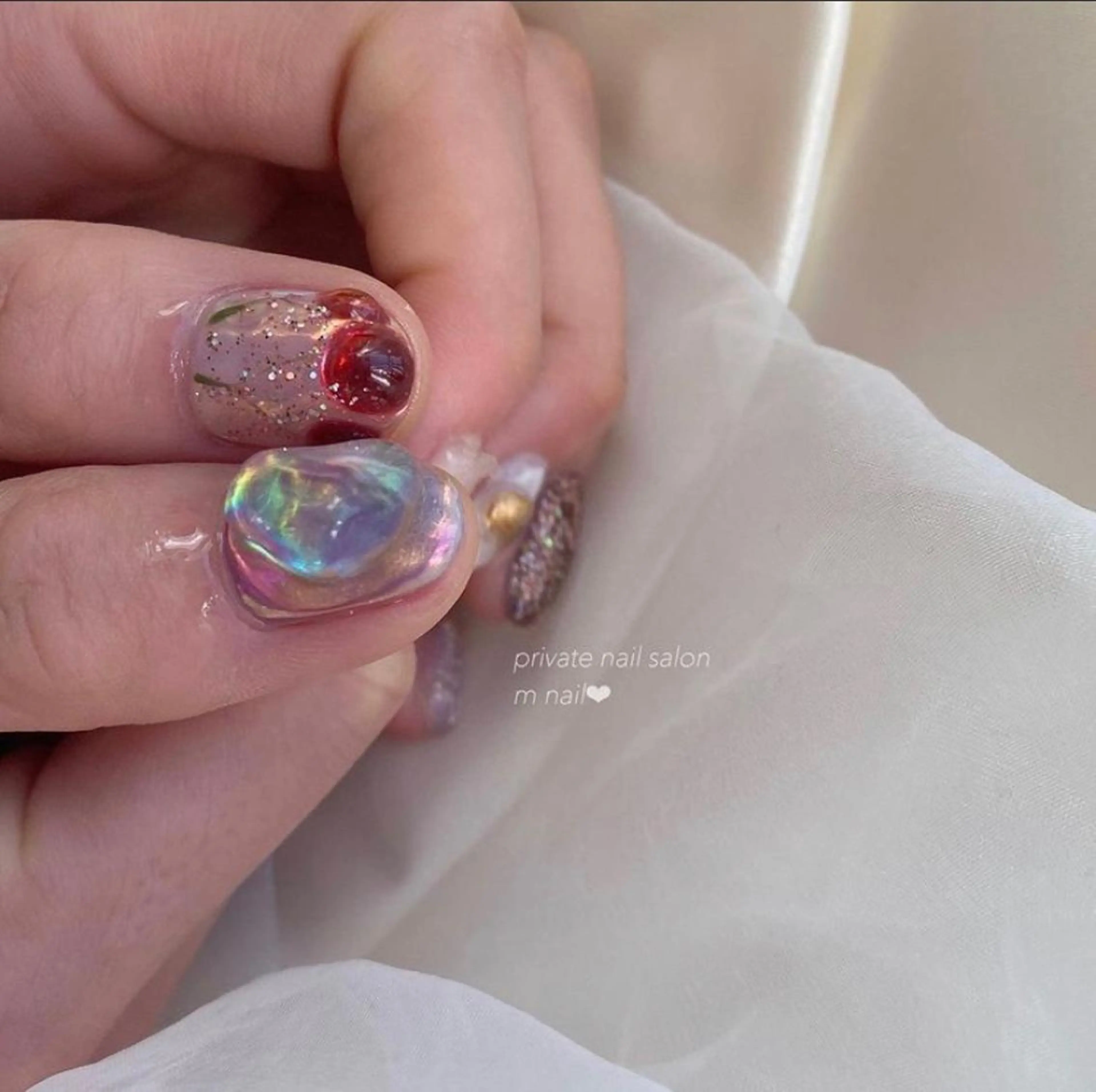 ネイル ハンドネイル 小河原 舞のネイルデザイン