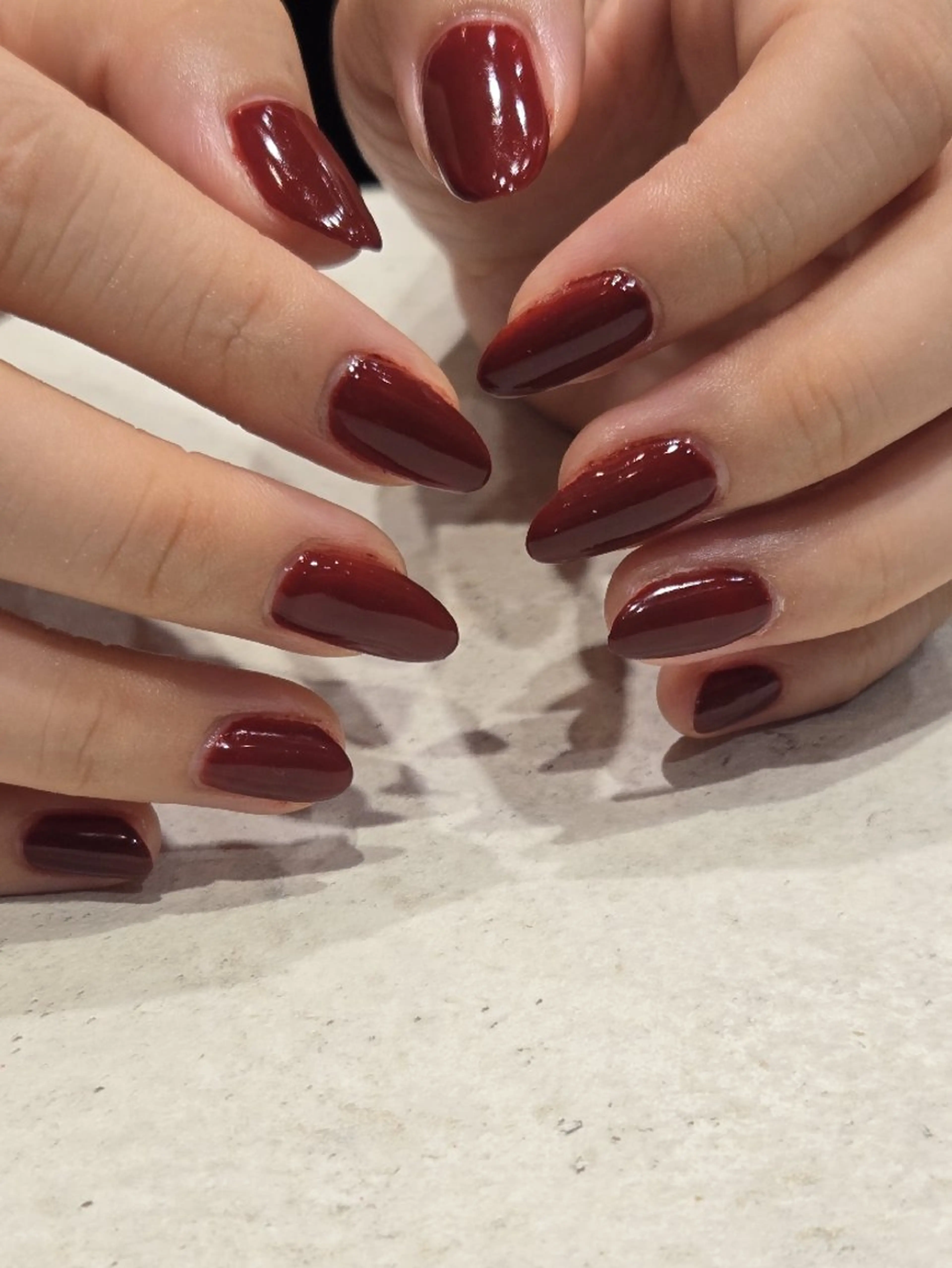 ネイル ワンカラーネイル ミハラ アイのネイルデザイン