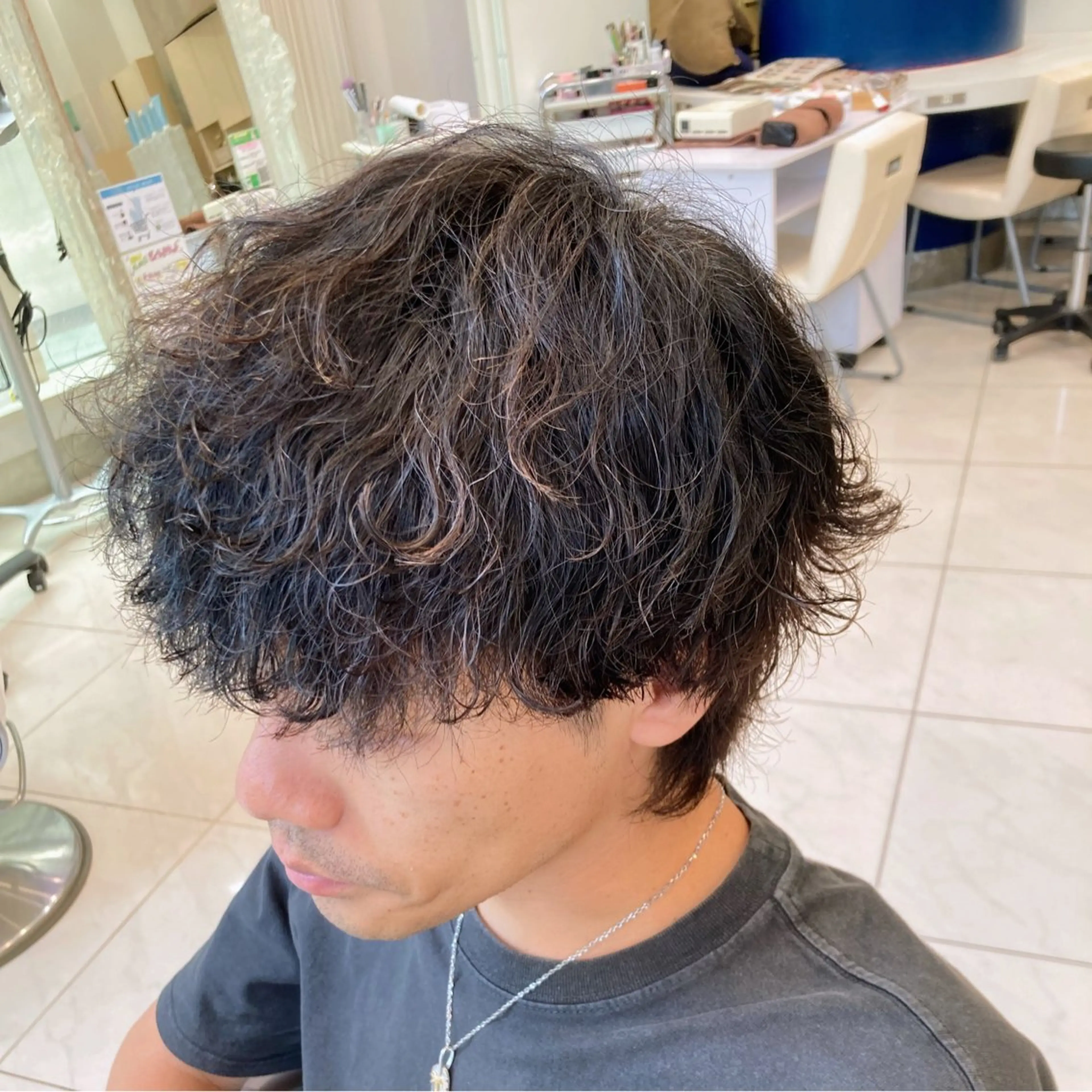 ショート パーマ カット パーマ 髪質改善 カミムラのヘアスタイル