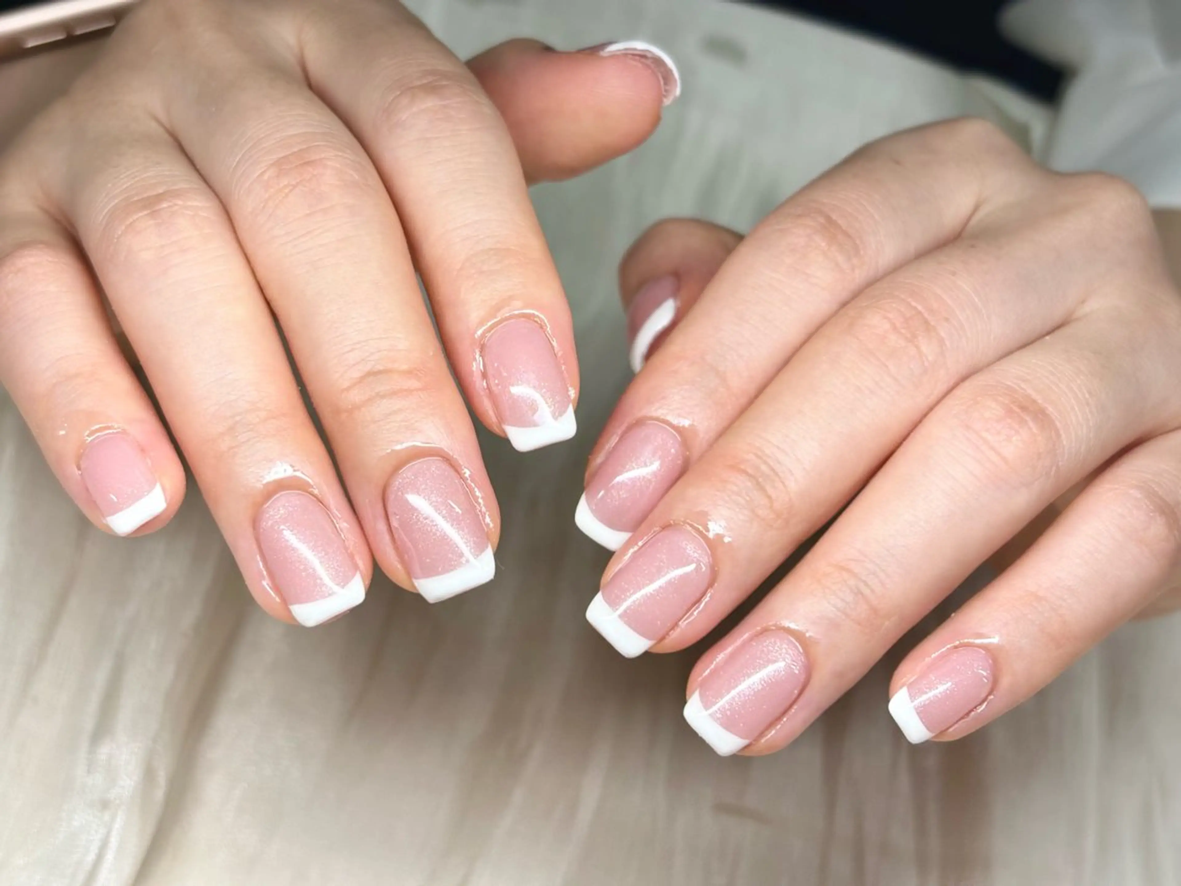 ネイル フレンチネイル N.KIRARI hanaのネイルデザイン